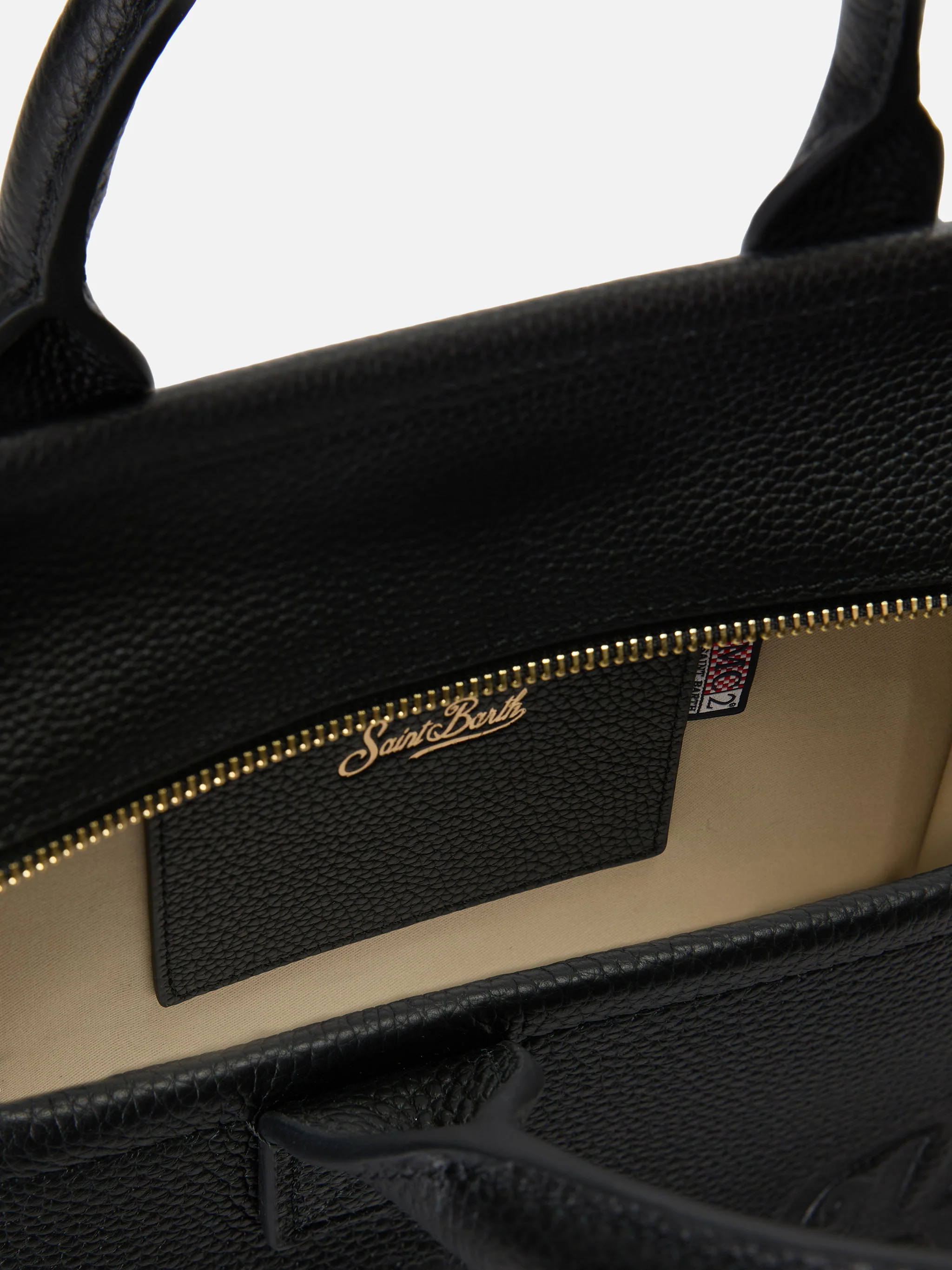 Black pebbled leather Vanity medium bag - Image 4