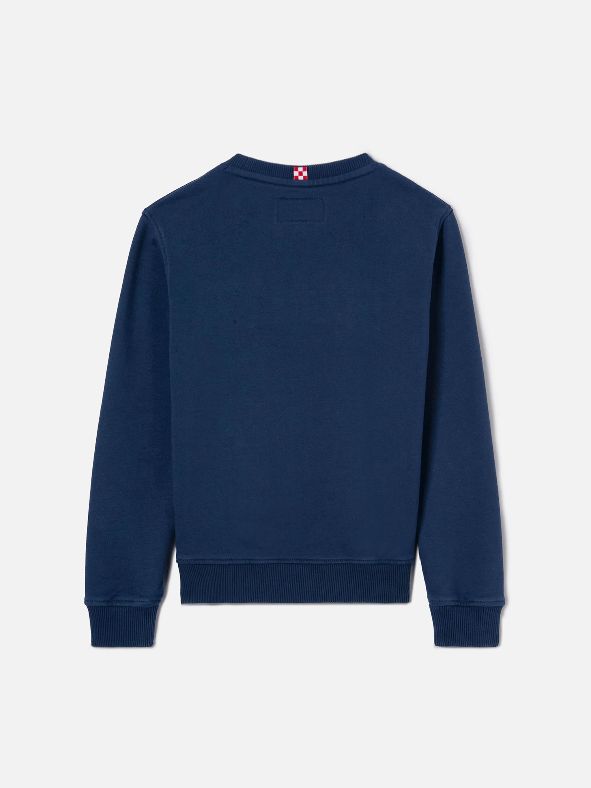 Navy blue Bobby sweatshirt with Sport Club embroidery - Image 3