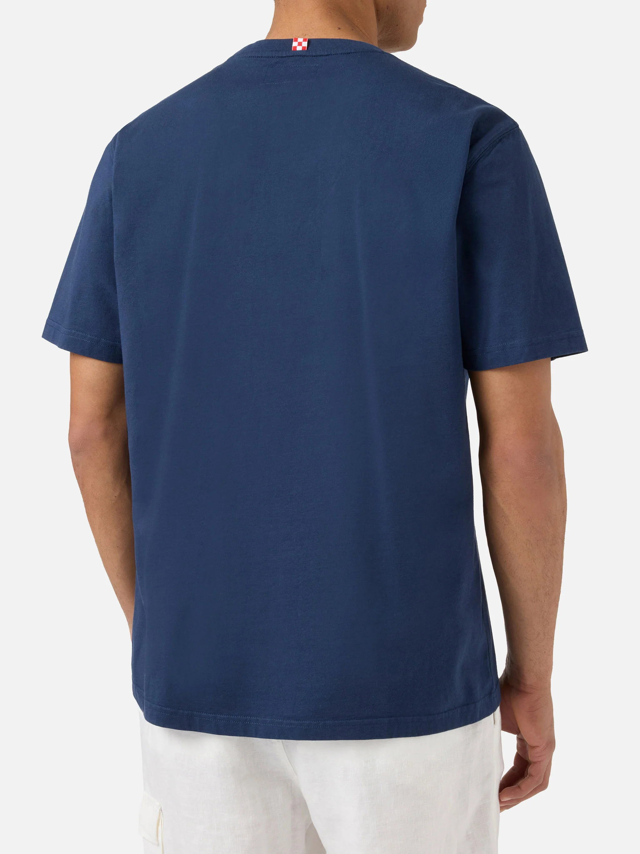 Blue Denver t-shirt with Sport Club print - Image 3