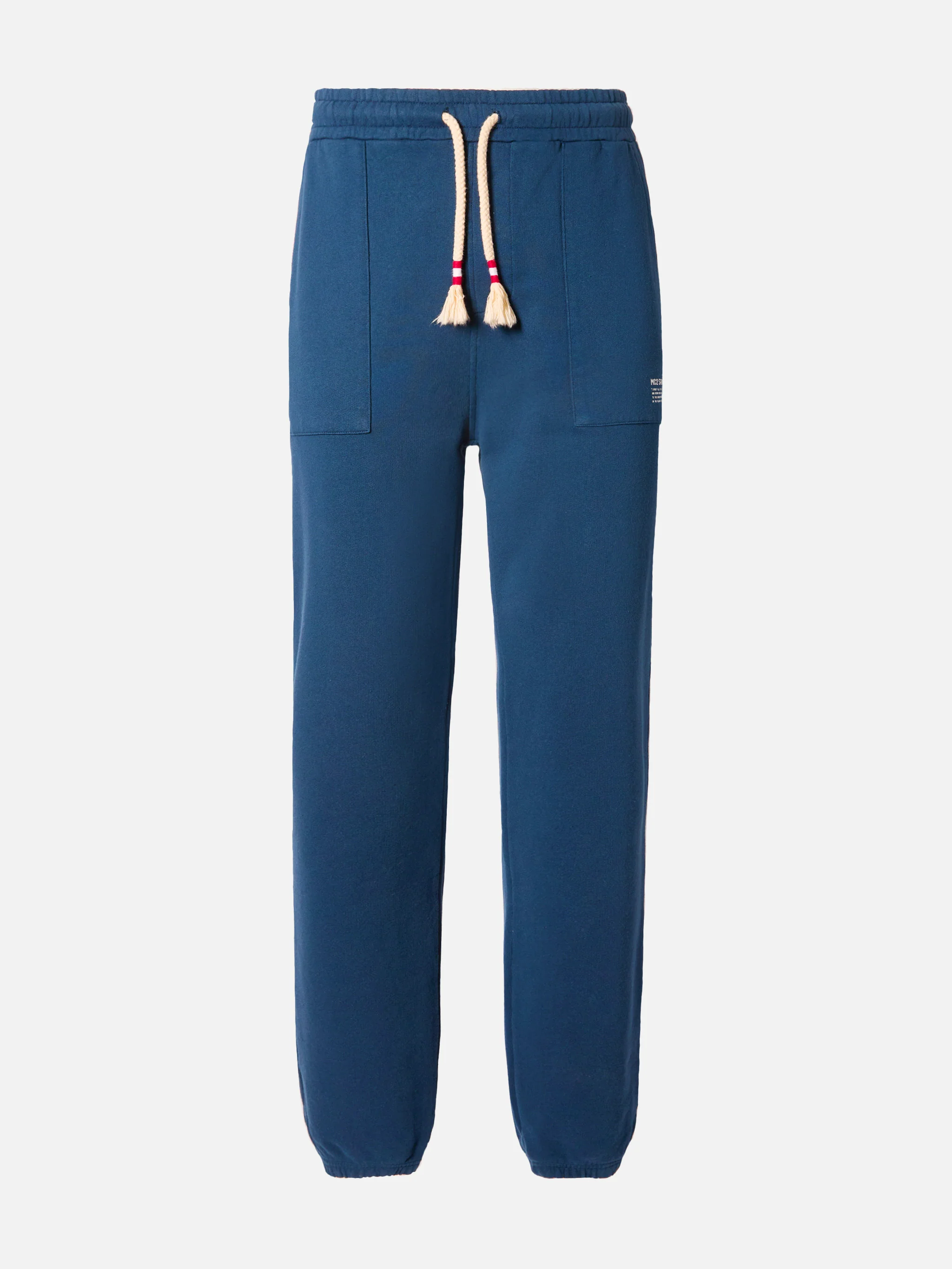 Blue mélange track pants Bolt - Image 4