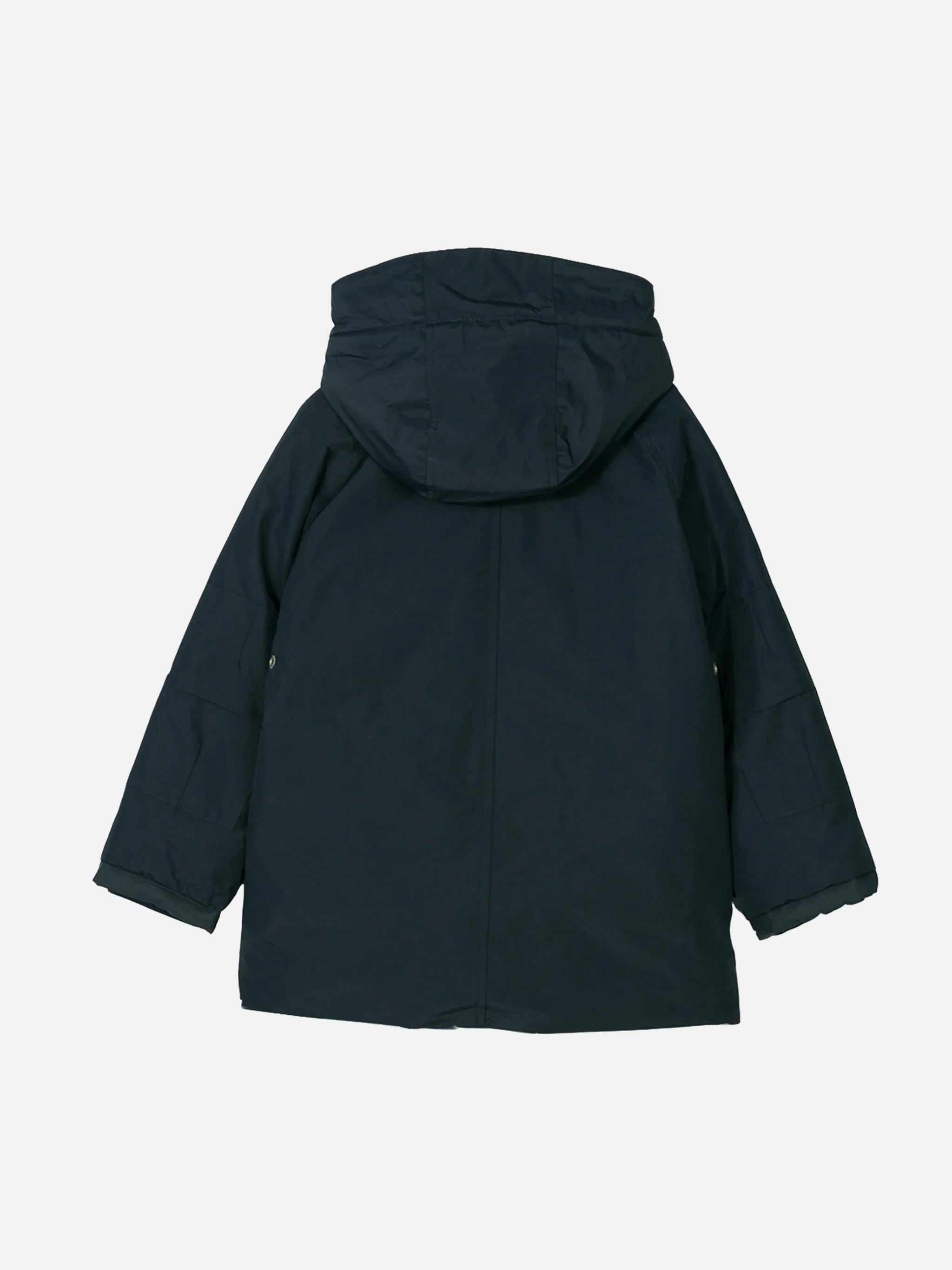Boy hooded blue parka jacket Voyager Jr - Image 2