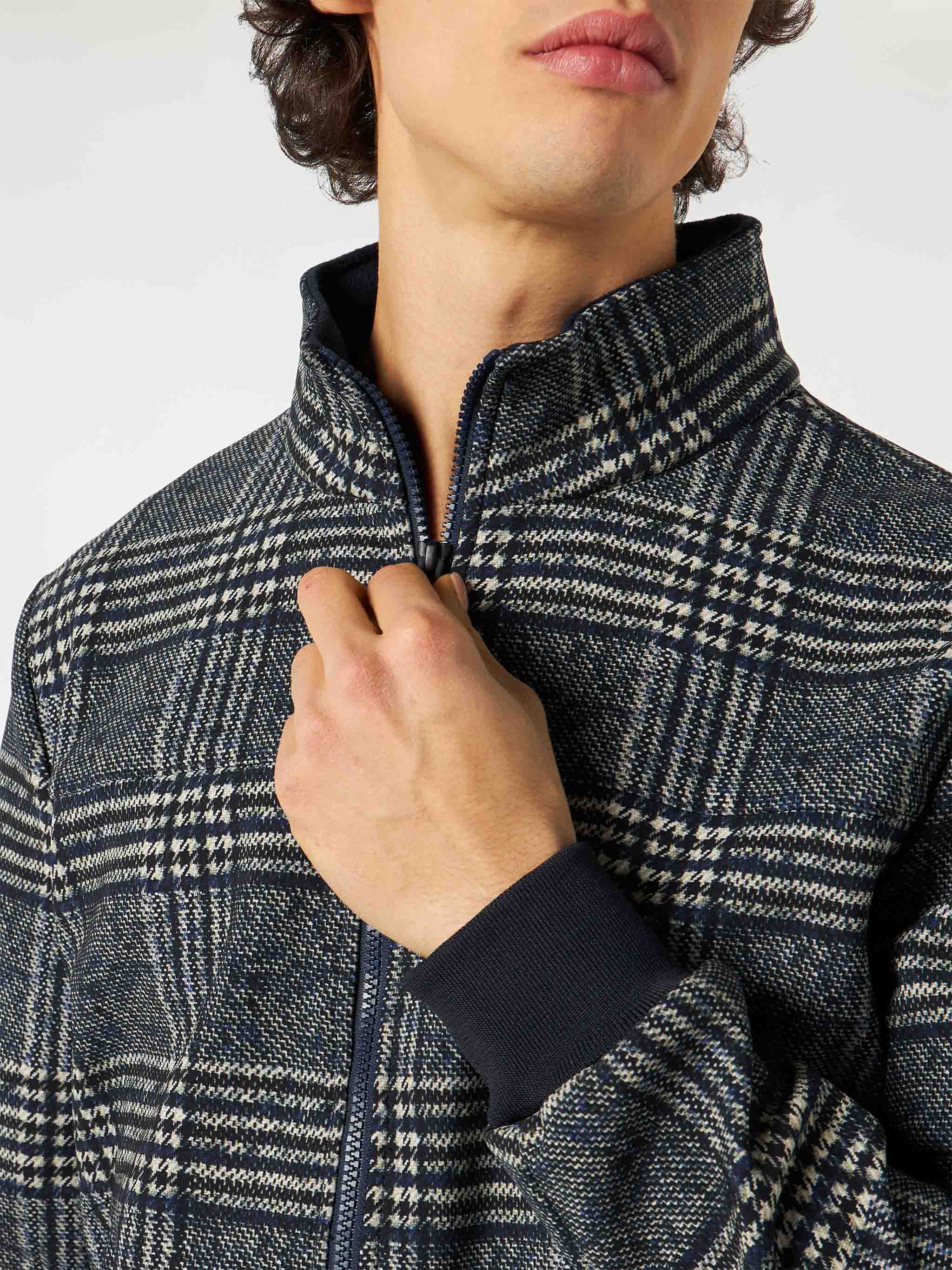 Traveler bomber jacket in Prince of Wales - Image 2