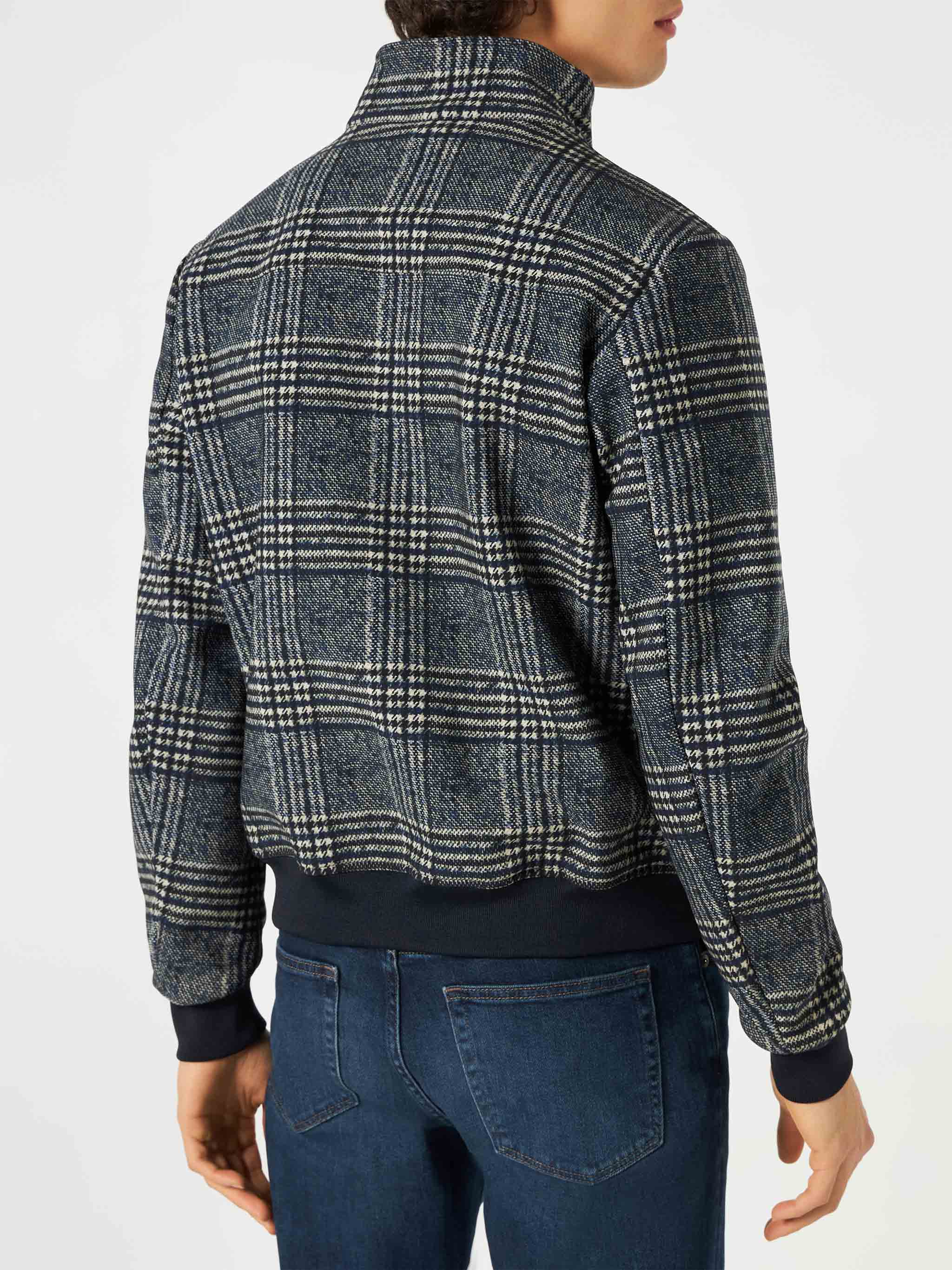 Traveler bomber jacket in Prince of Wales - Image 3