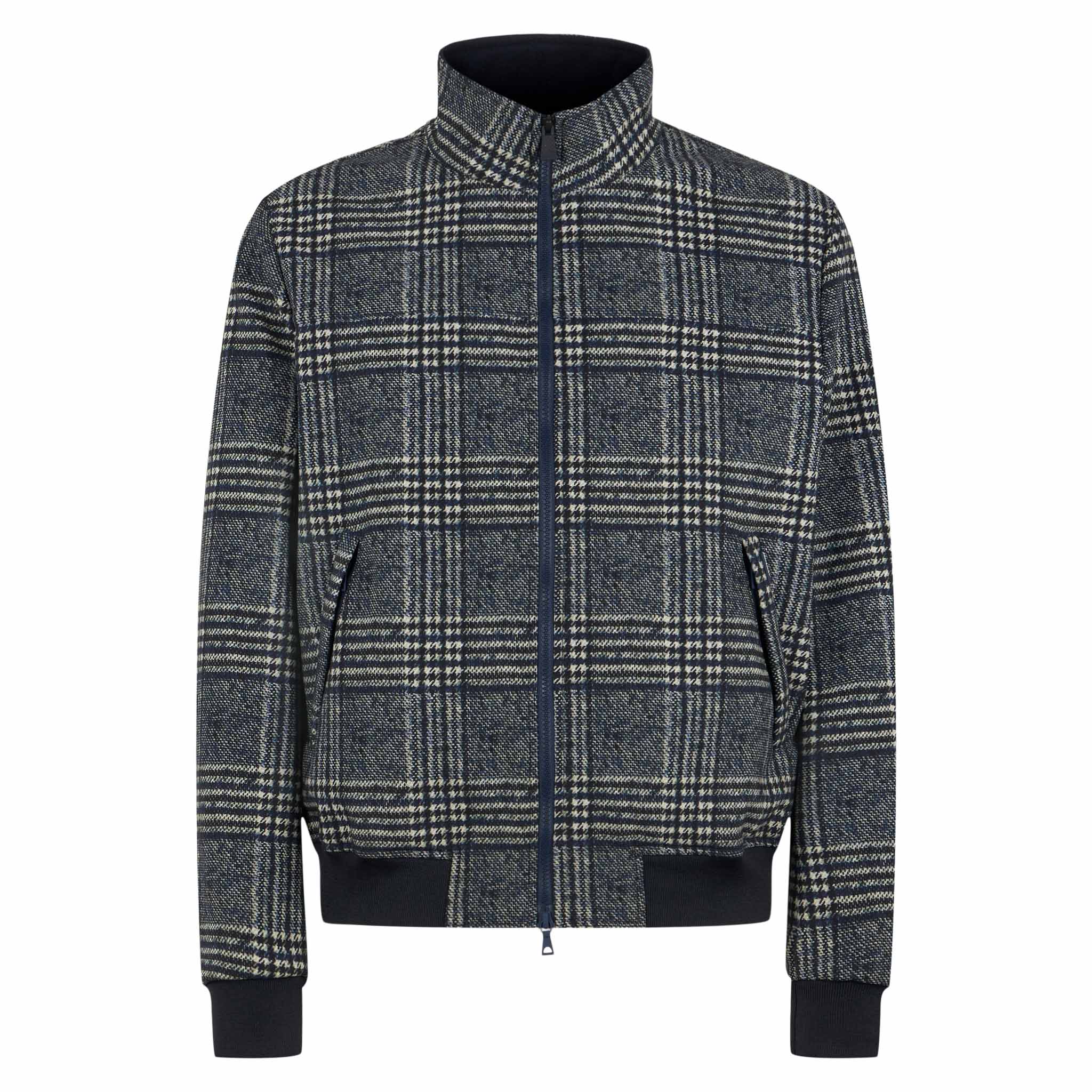 Traveler bomber jacket in Prince of Wales - Image 4