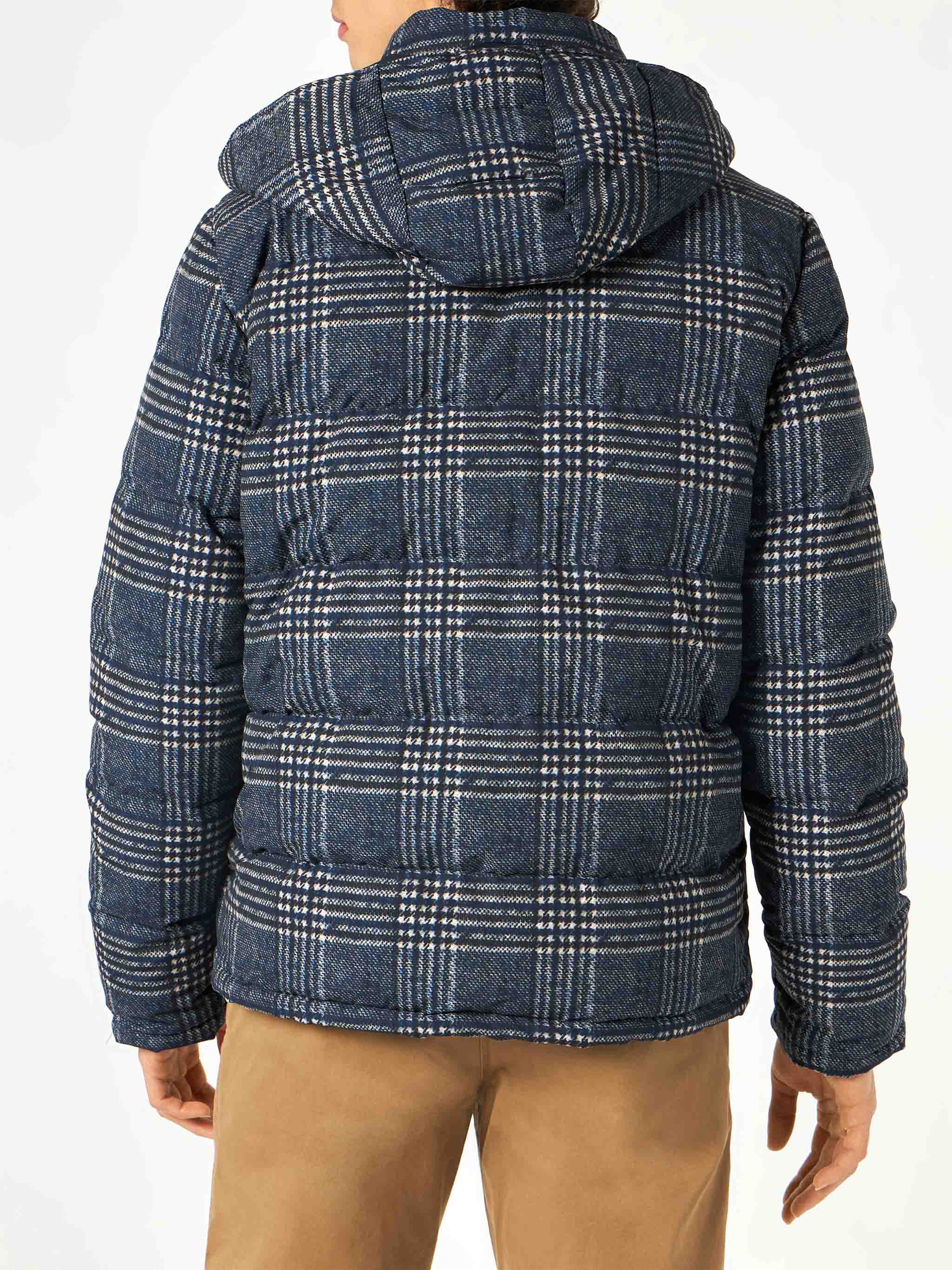 Baxter padded jacket in Prince of Wales - Image 3