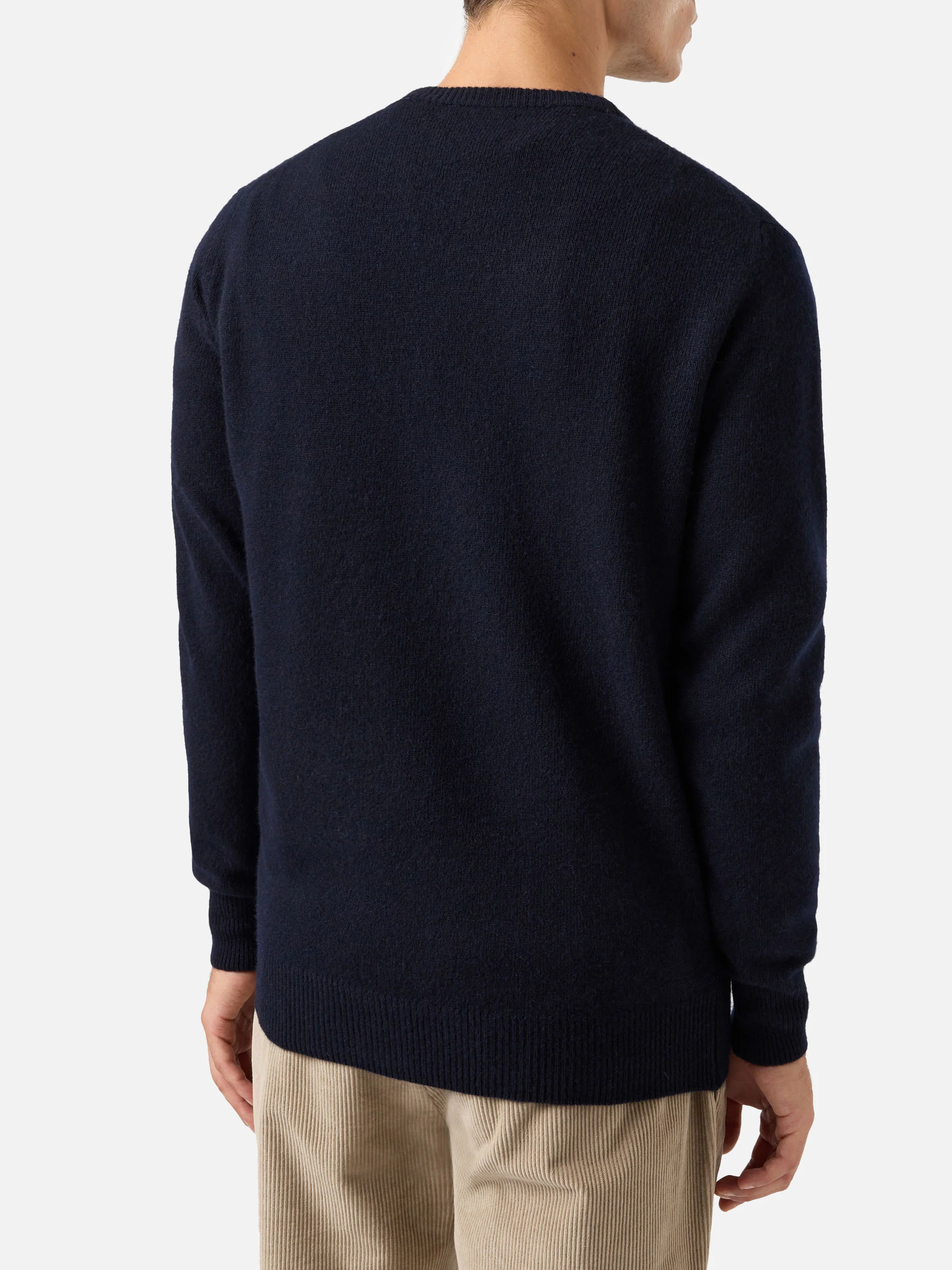 Blue sweater Heron with Apres ski embroidery - Image 3