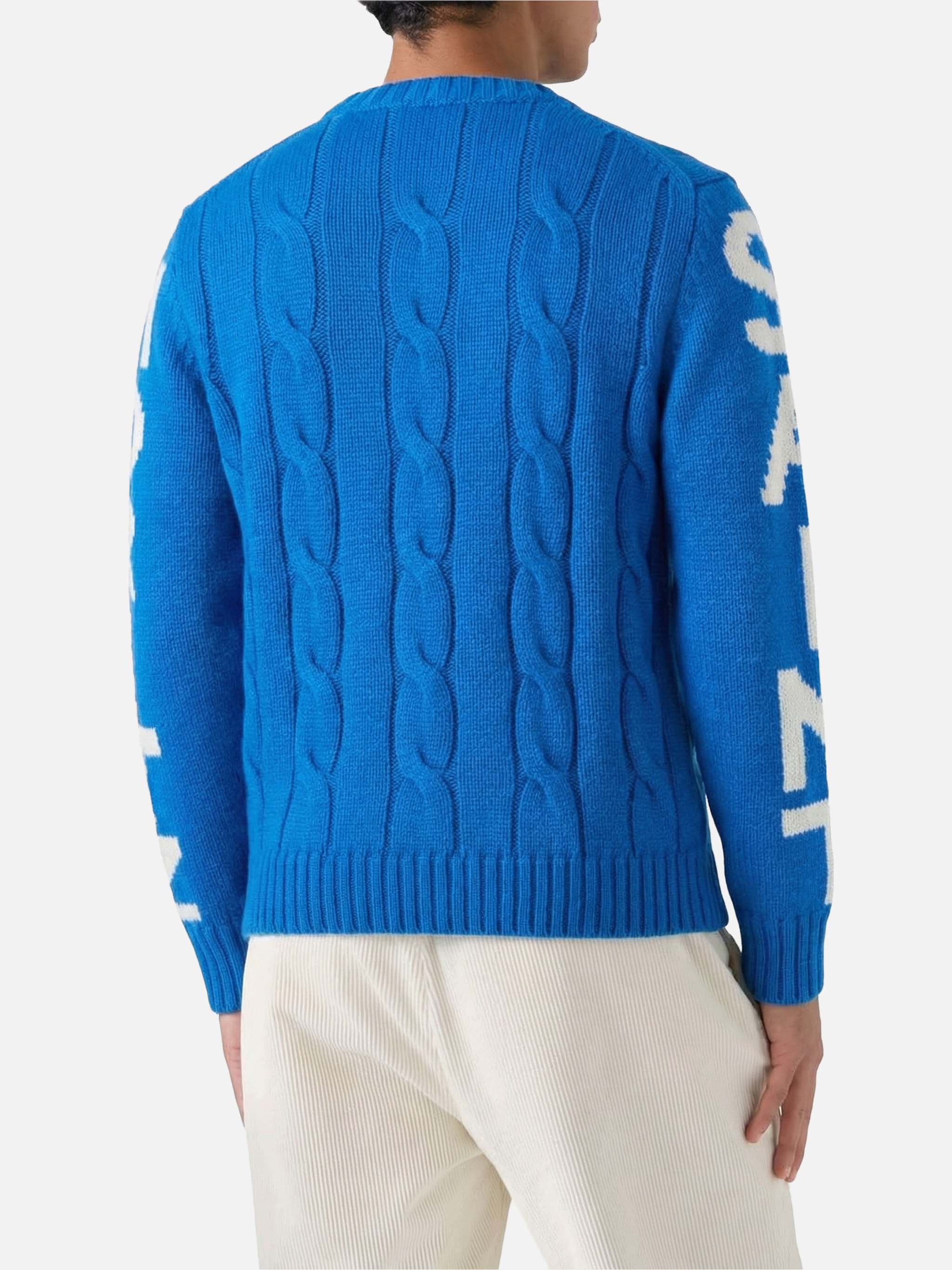 Bluette cable knit crewneck Bergen - Image 2