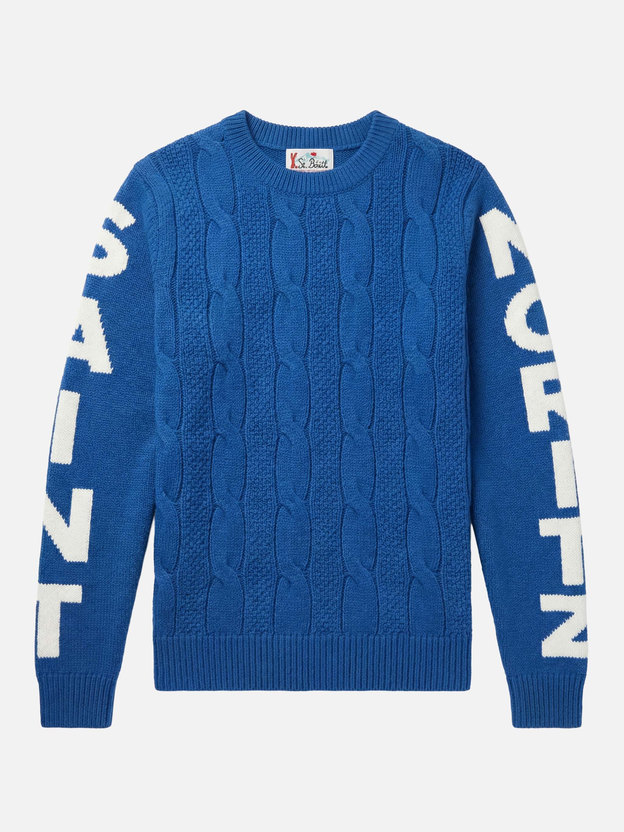 Bluette cable knit crewneck Bergen - Image 5