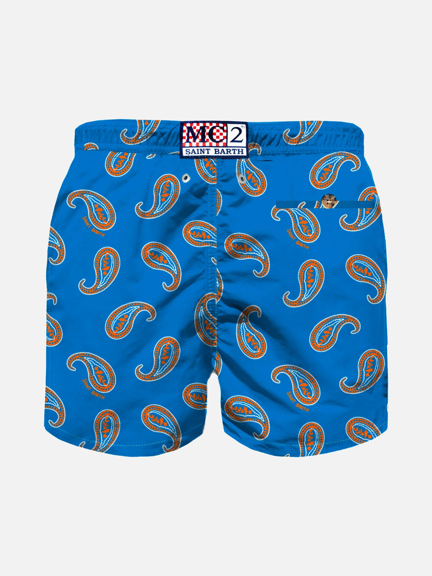 Bluette paisley print boy swim shorts - Image 2