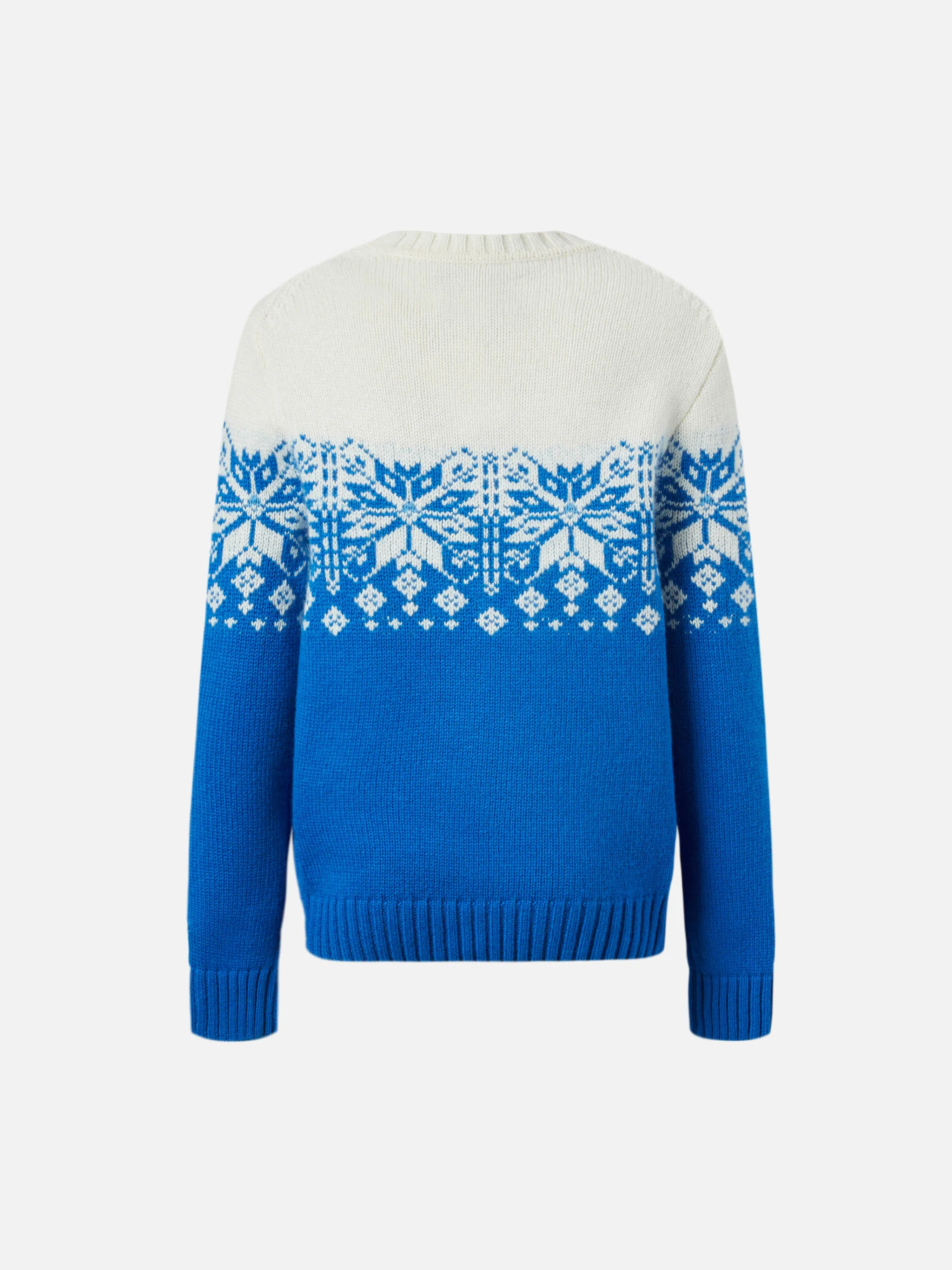 Bombardino Jr sweater with Courmayeur and fair isle jacquard - Image 3