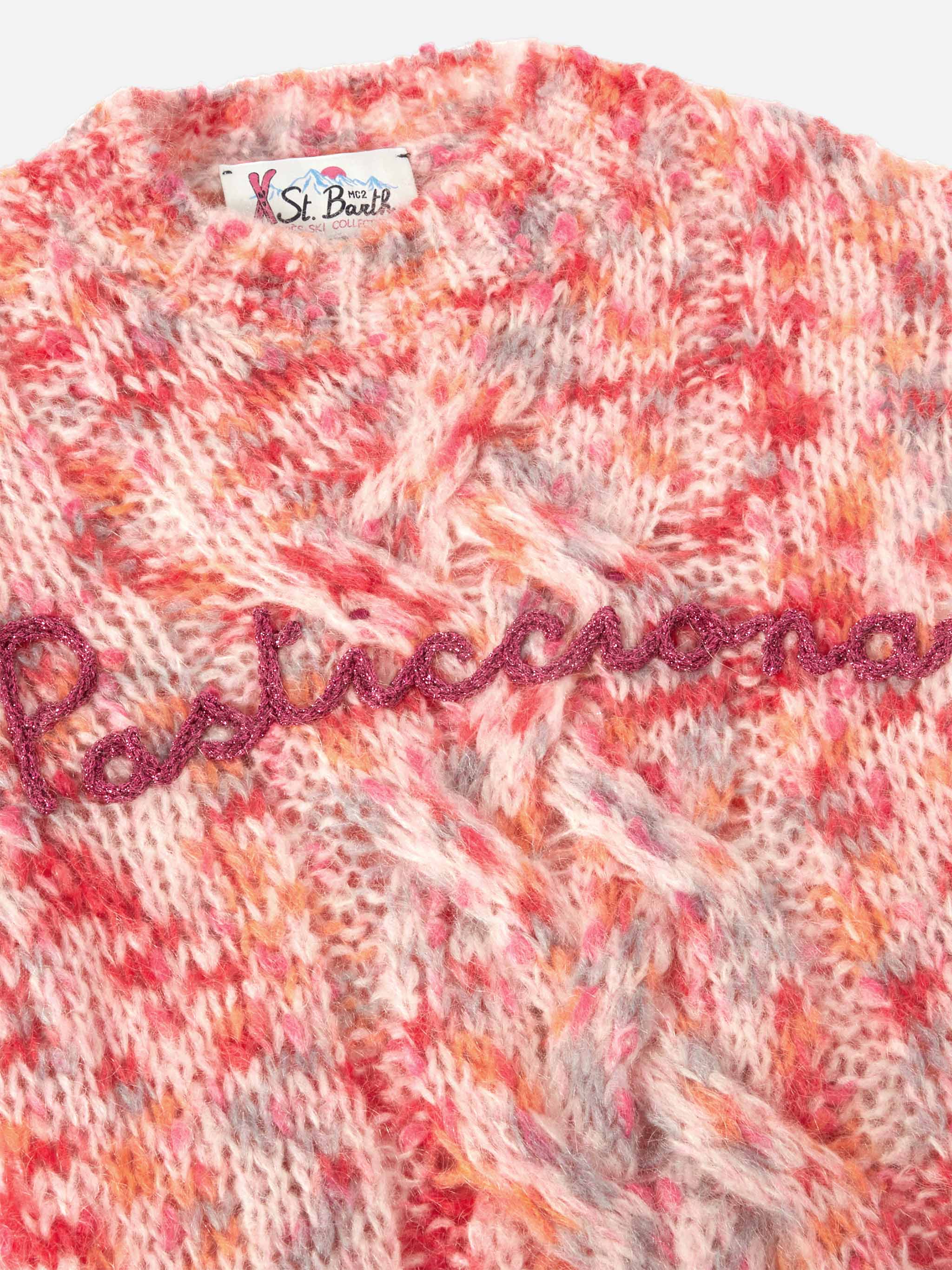 Boxy sweater Danya Soft Jr with Pasticciona embroidery - Image 2