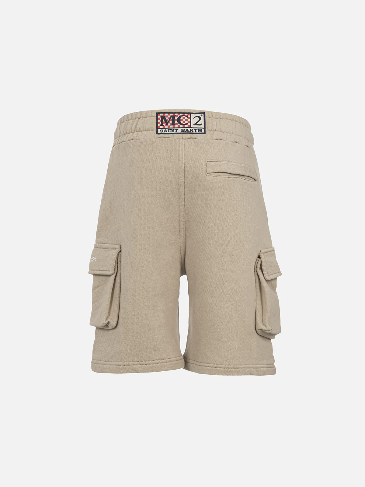 Boy beige cargo short pants Cargy - Image 2