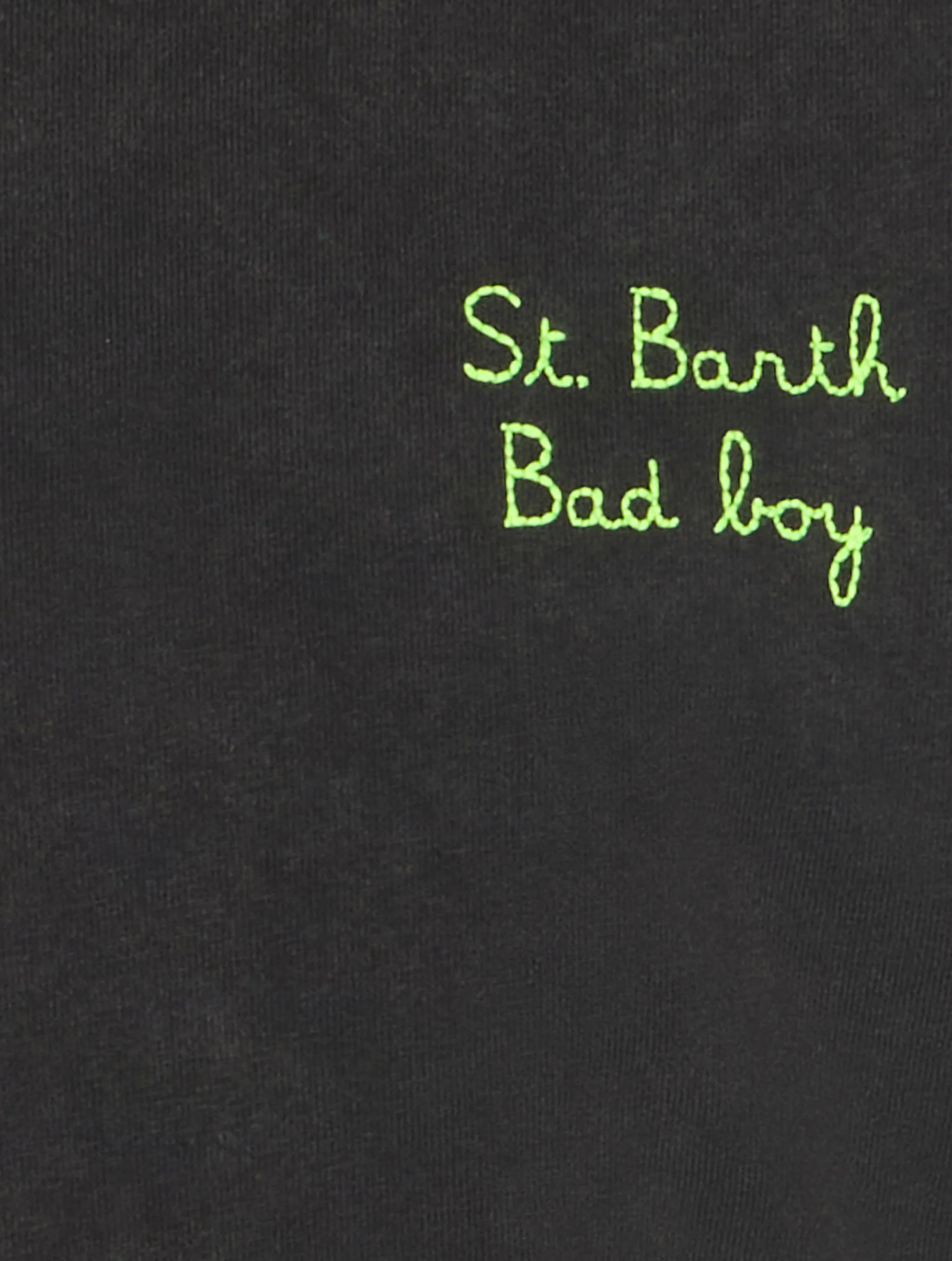 Boy black cotton t-shirt Josh - Image 2