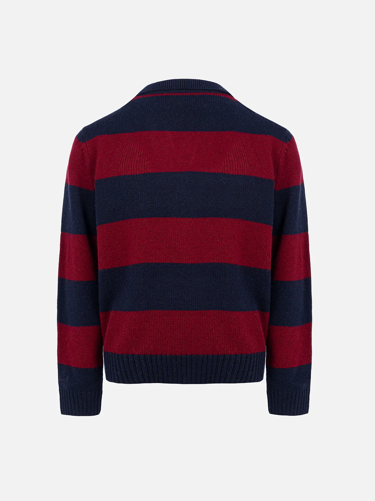 Boy blue and red striped polo shirt Covent with Snoopy print | SNOOPY PEANUTS SPECIAL EDITION - Image 3