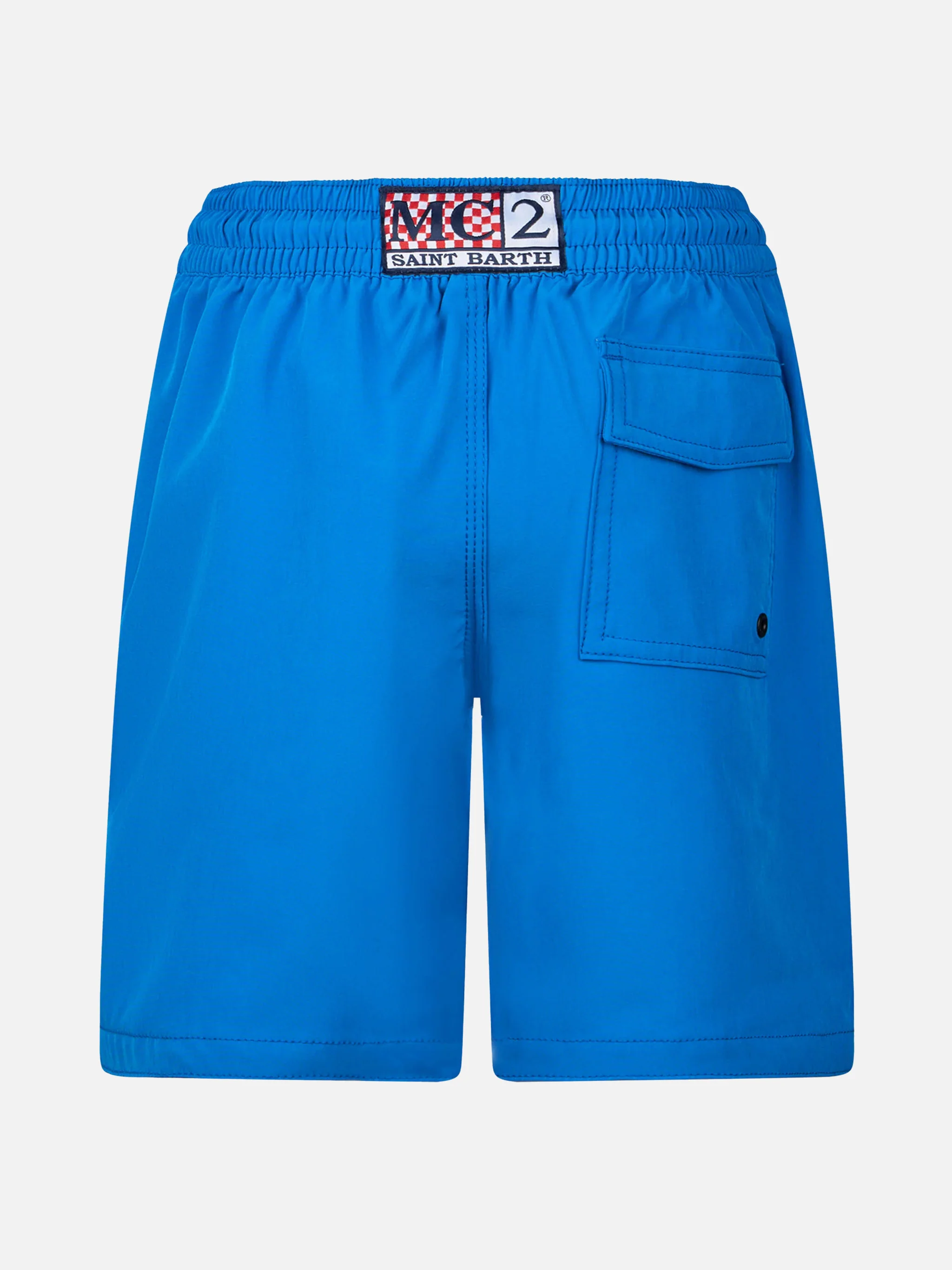 Boy Comfort Surf Jr swim shorts with Snoopy placed print - Image 2