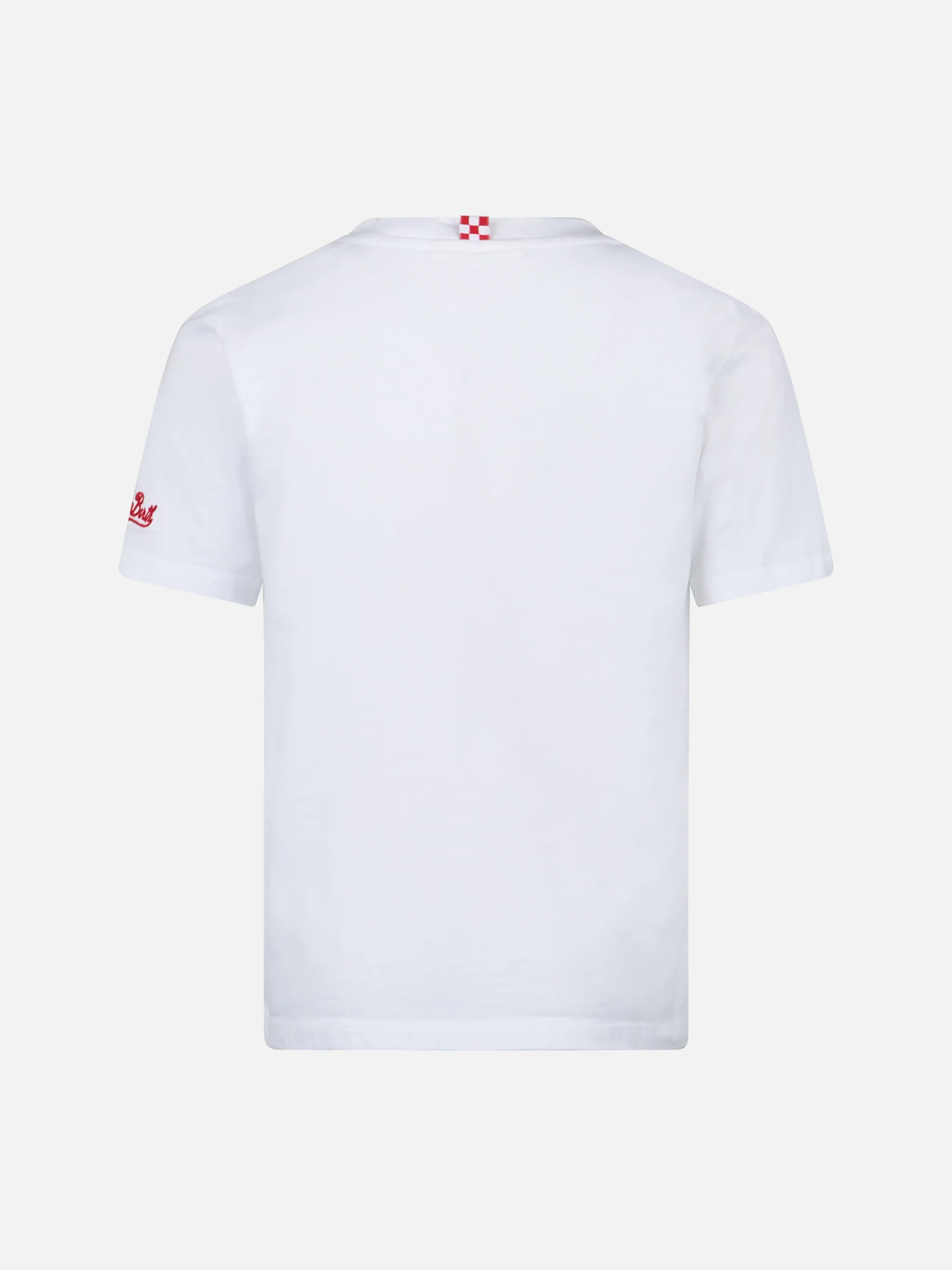 Boy cotton t-shirt with Captain America print | MARVEL SPECIAL EDITION - Image 2