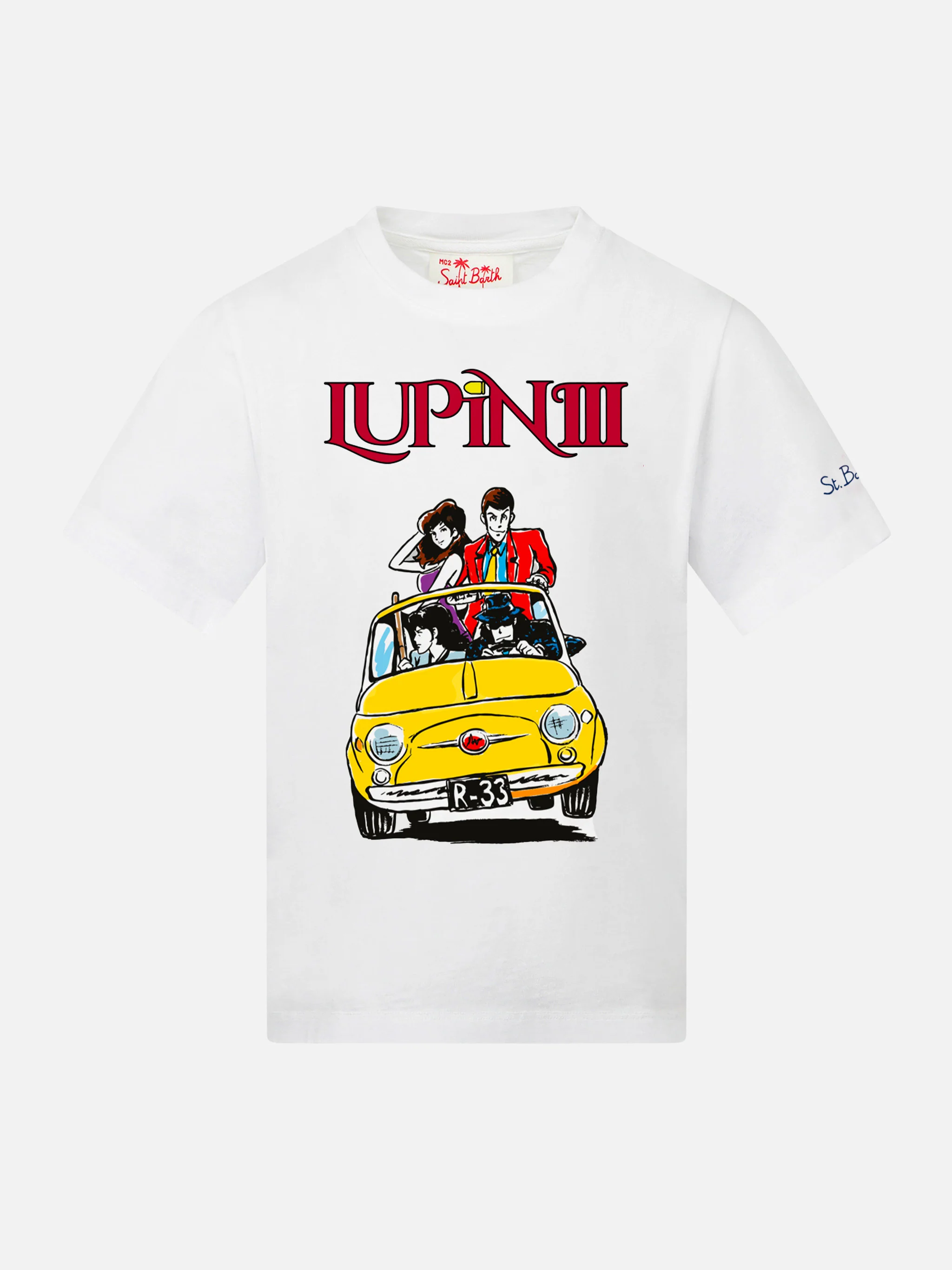 Boy cotton t-shirt with Lupin print | LUPIN III SPECIAL EDITION