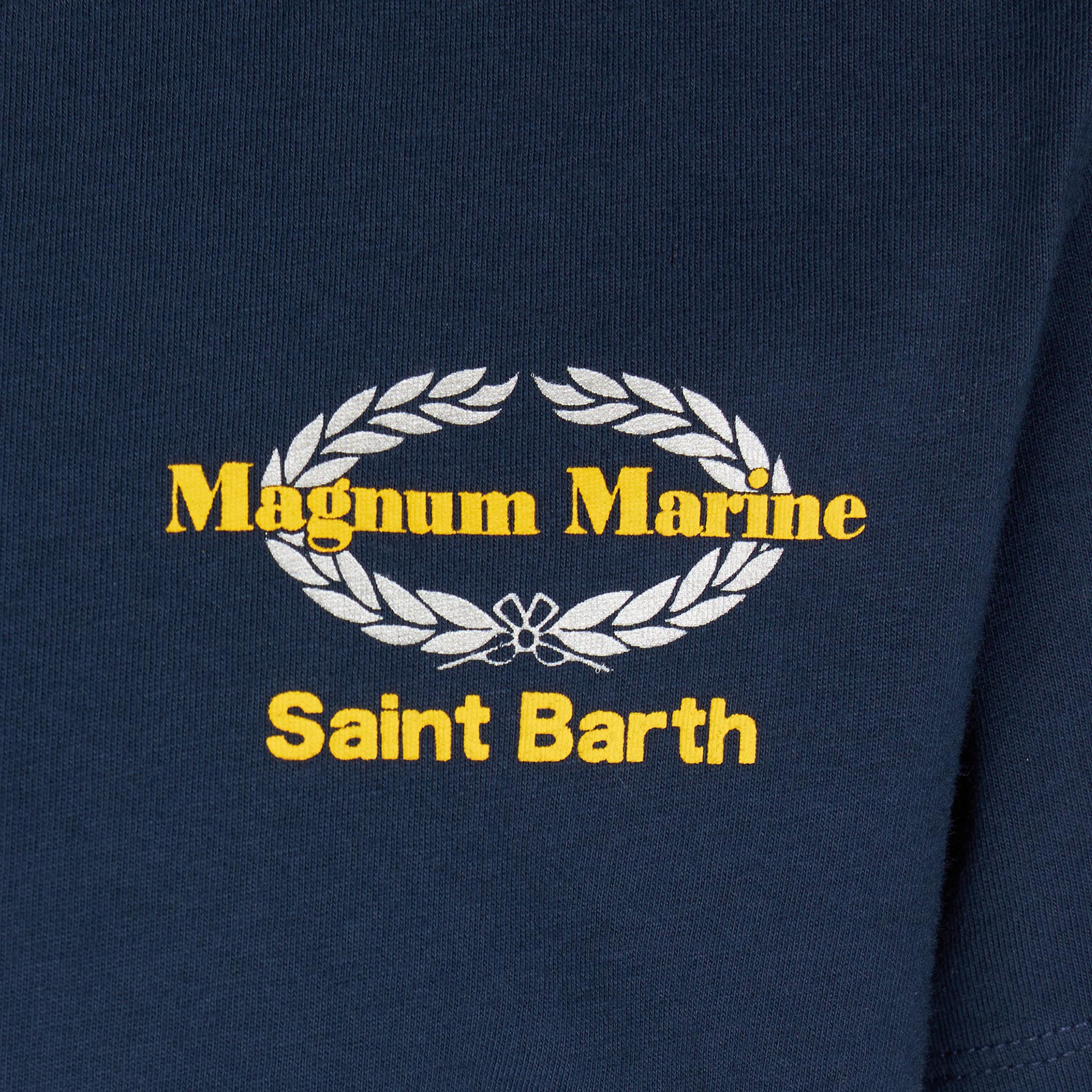 Boy cotton t-shirt with Magnum Marine print | MAGNUM MARINE SPECIAL EDITION - Image 2