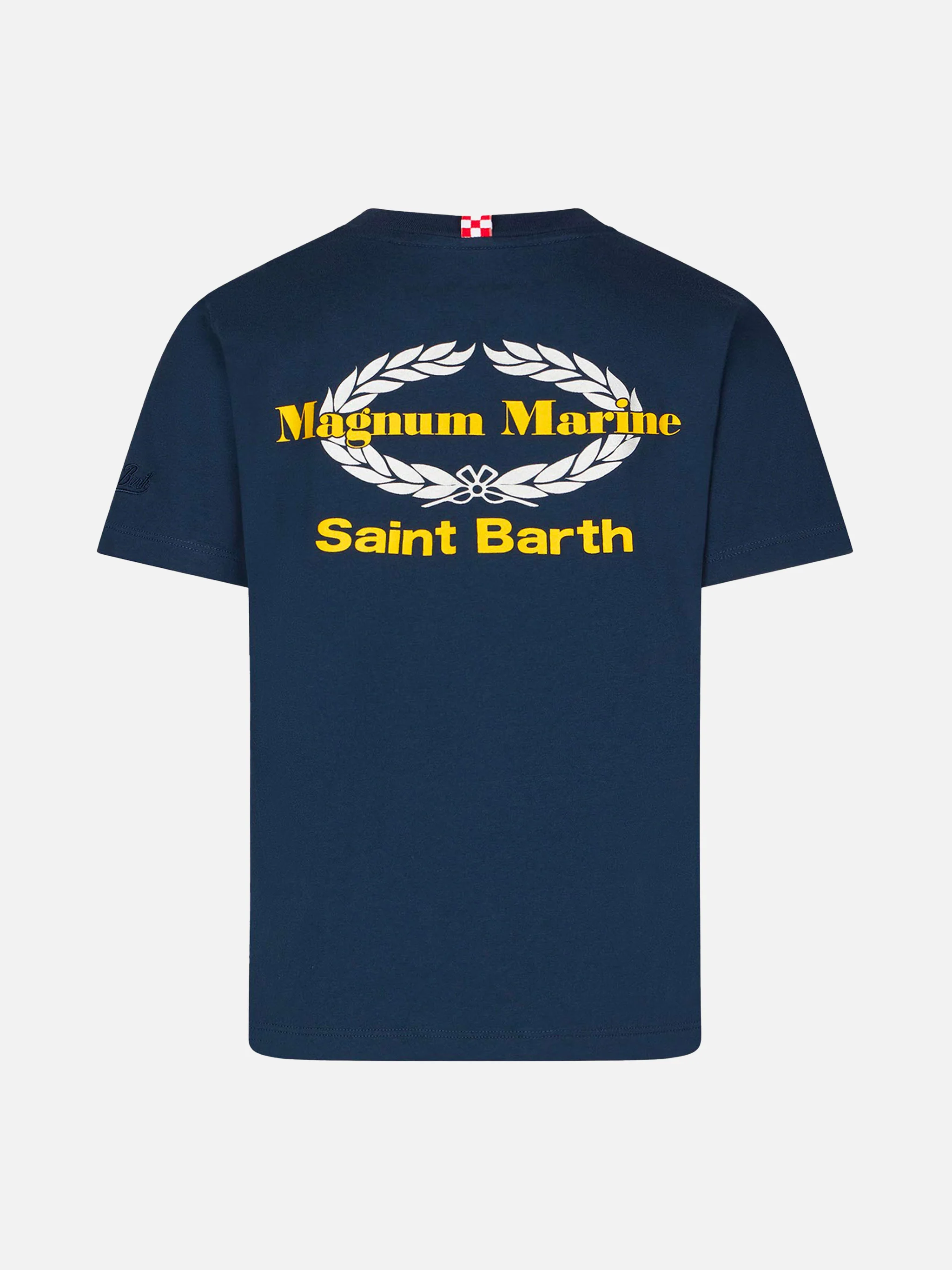 Boy cotton t-shirt with Magnum Marine print | MAGNUM MARINE SPECIAL EDITION - Image 3