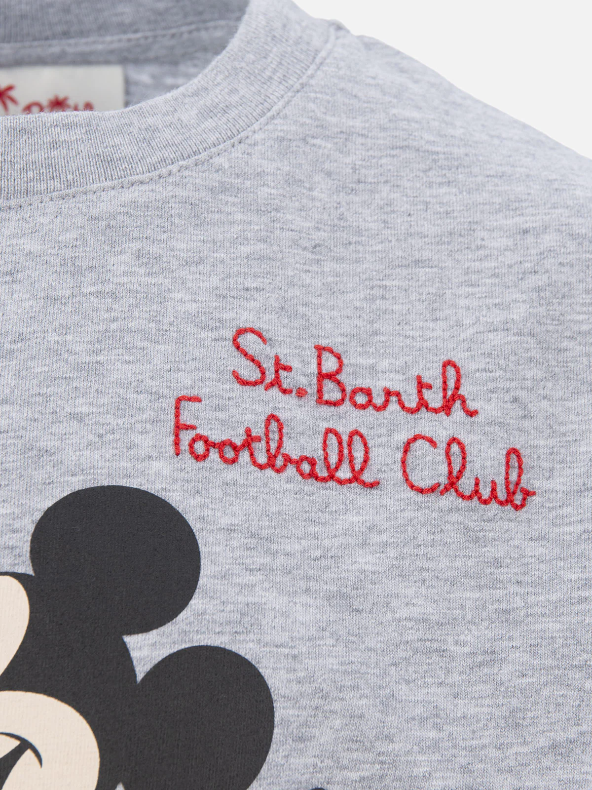 Boy cotton t-shirt with Mickey Mouse print and embroidery | DISNEY SPECIAL EDITION - Image 3