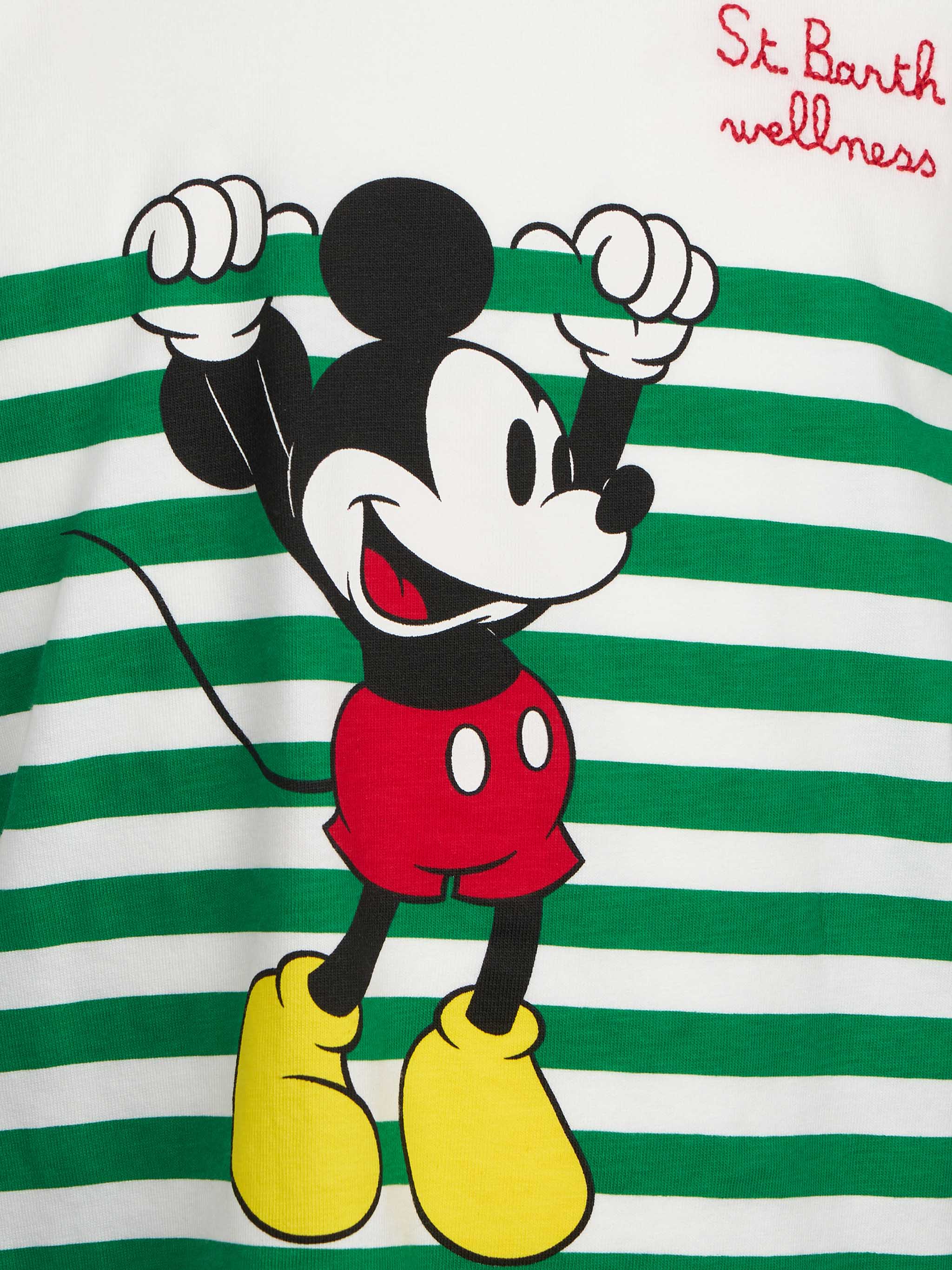Boy cotton t-shirt with Mickey Mouse print and embroidery | DISNEY SPECIAL EDITION - Image 3