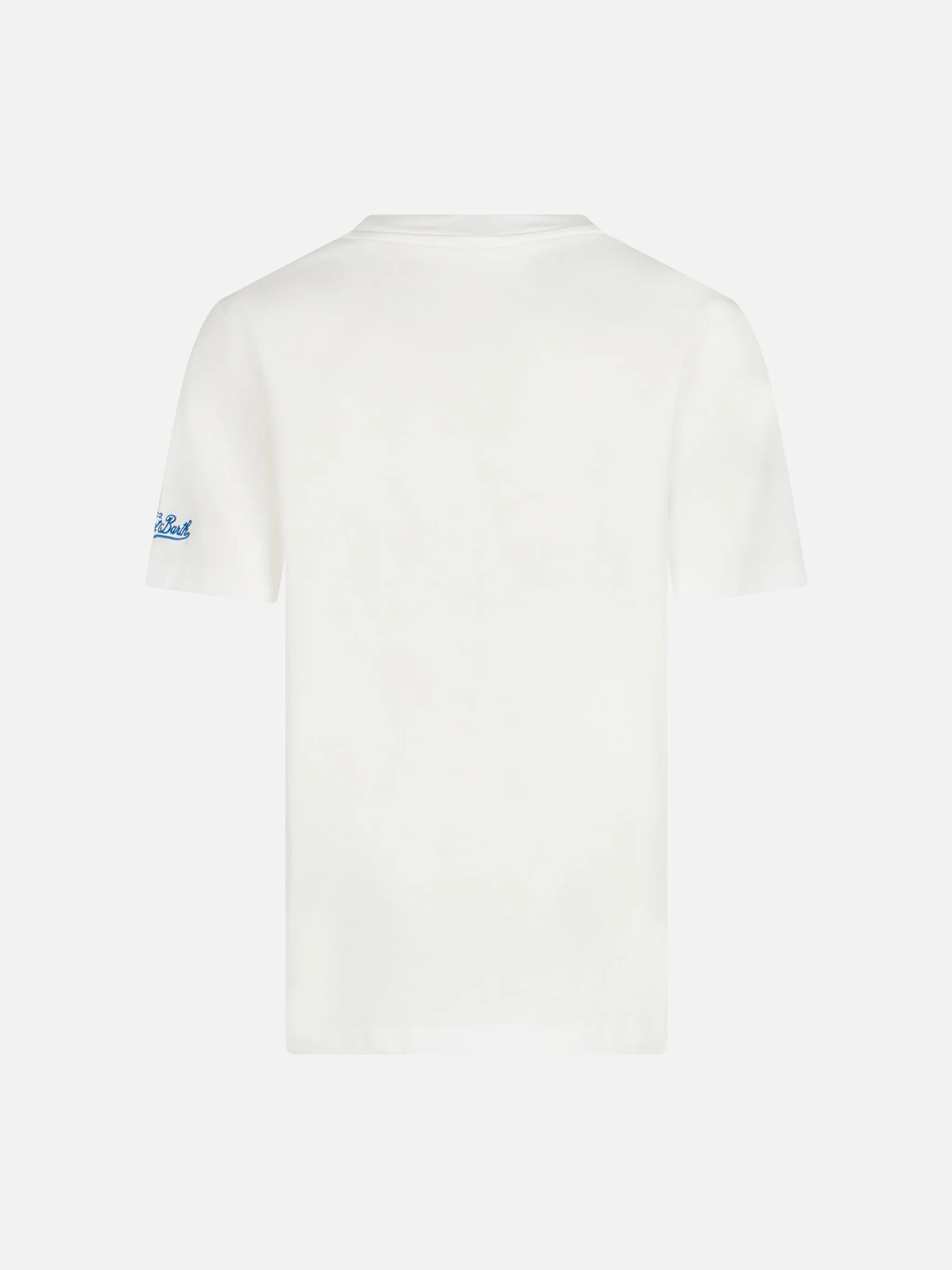 Boy cotton t-shirt with SAINT BARTH cycling team print | WARNER BROS SPECIAL EDITION - Image 2