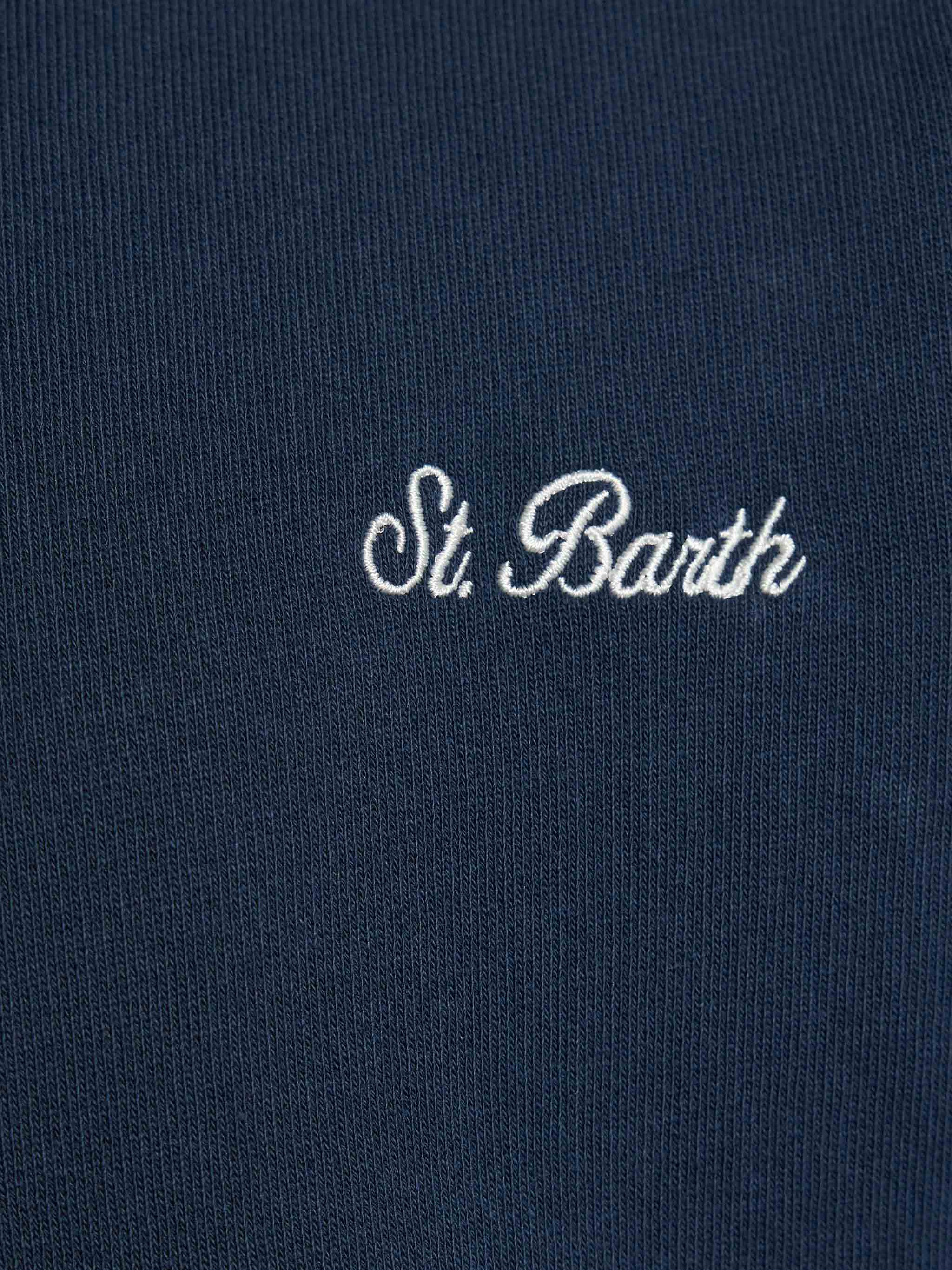Boy crewneck cotton fleece sweatshirt Cooper Jr with embroidery - Image 2
