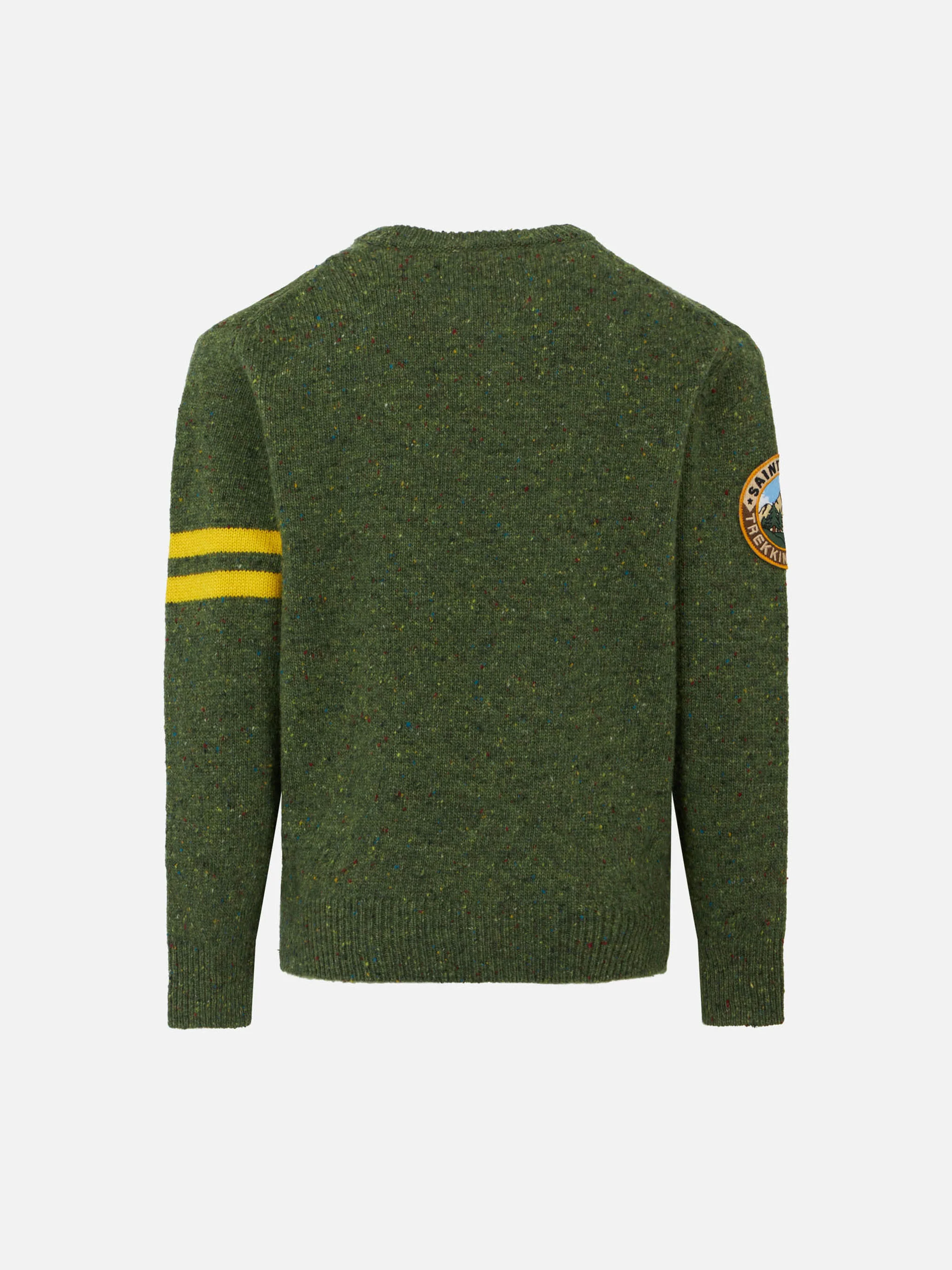 Boy crewneck donegal sweater with Snoopy jacquard | SNOOPY - PEANUTS™ SPECIAL EDITION - Image 3