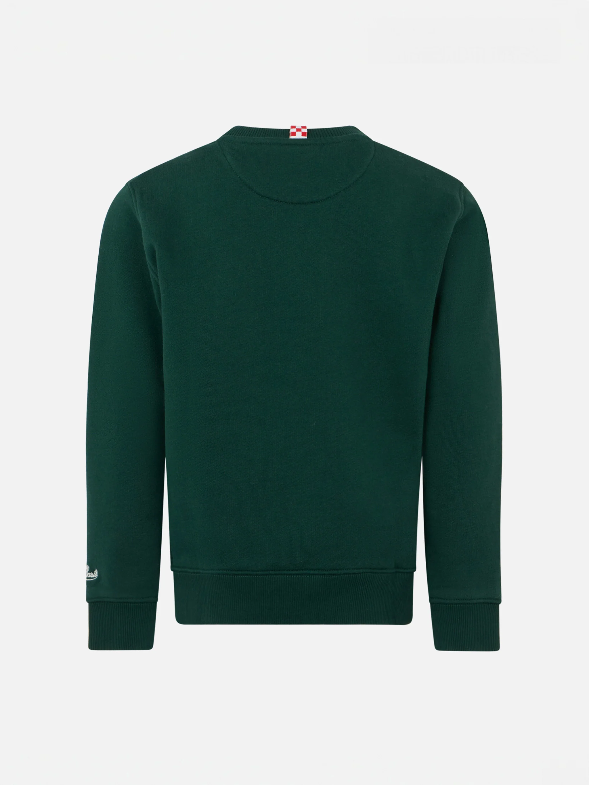 Boy crewneck green sweatshirt with Snoopy print | SNOOPY PEANUTS™ SPECIAL EDITION - Image 3