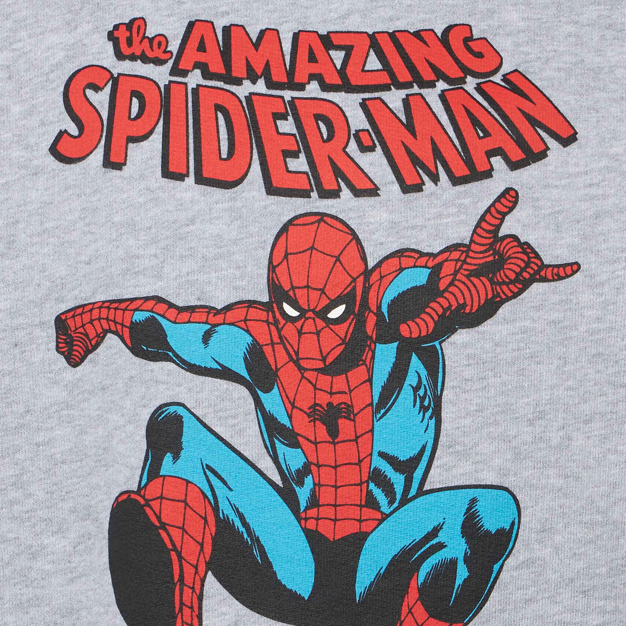 Hutton grey sweatshirt Spiderman print | Special edition - Image 2