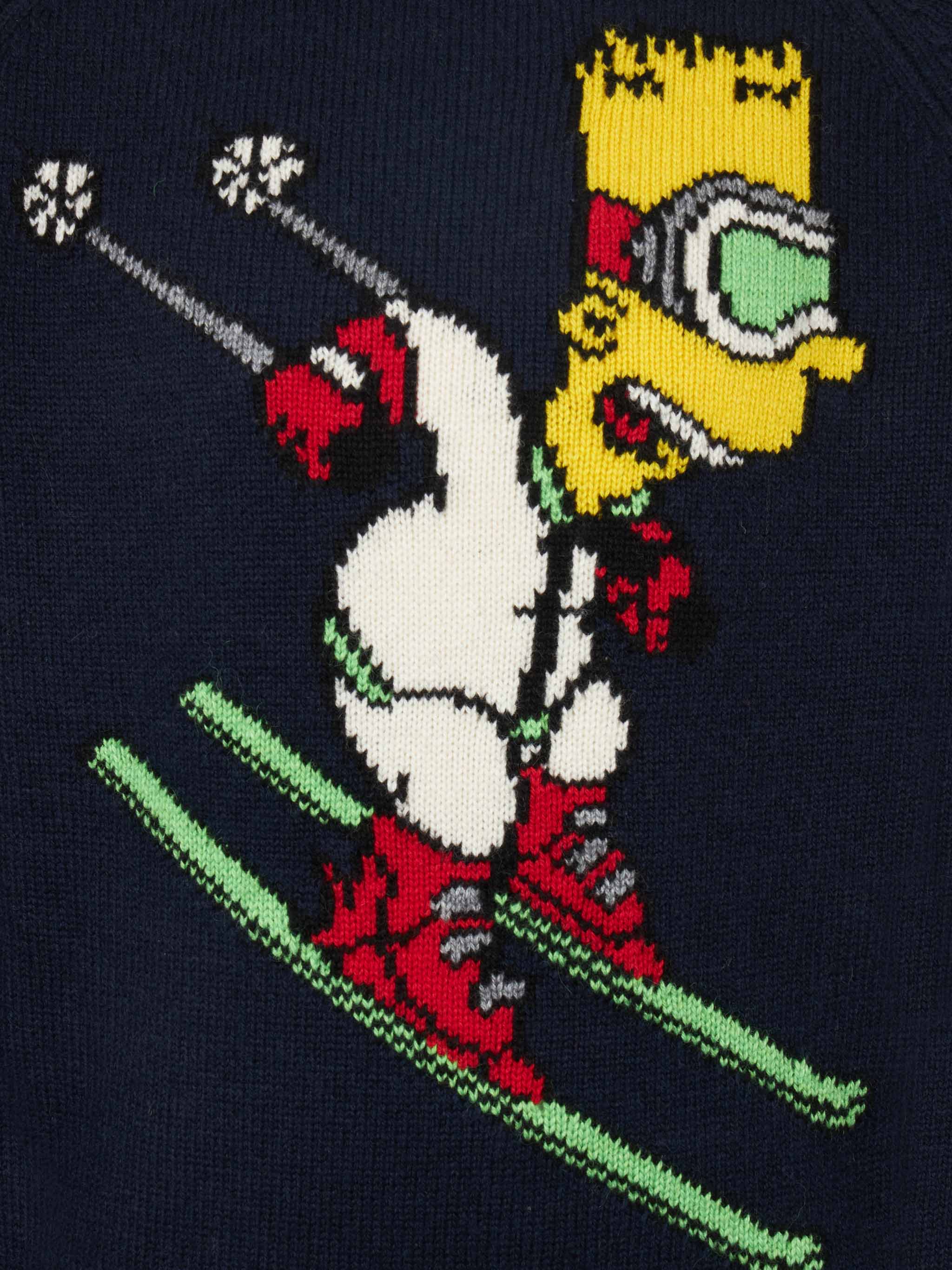 Boy crewneck sweater with Bart Simpson print |THE SIMPSON SPECIAL EDITION - Image 2