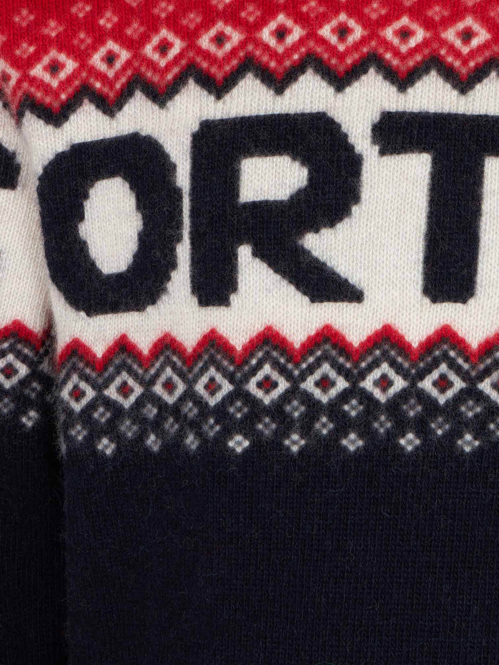 Boy sweater with Cortina lettering - Image 3