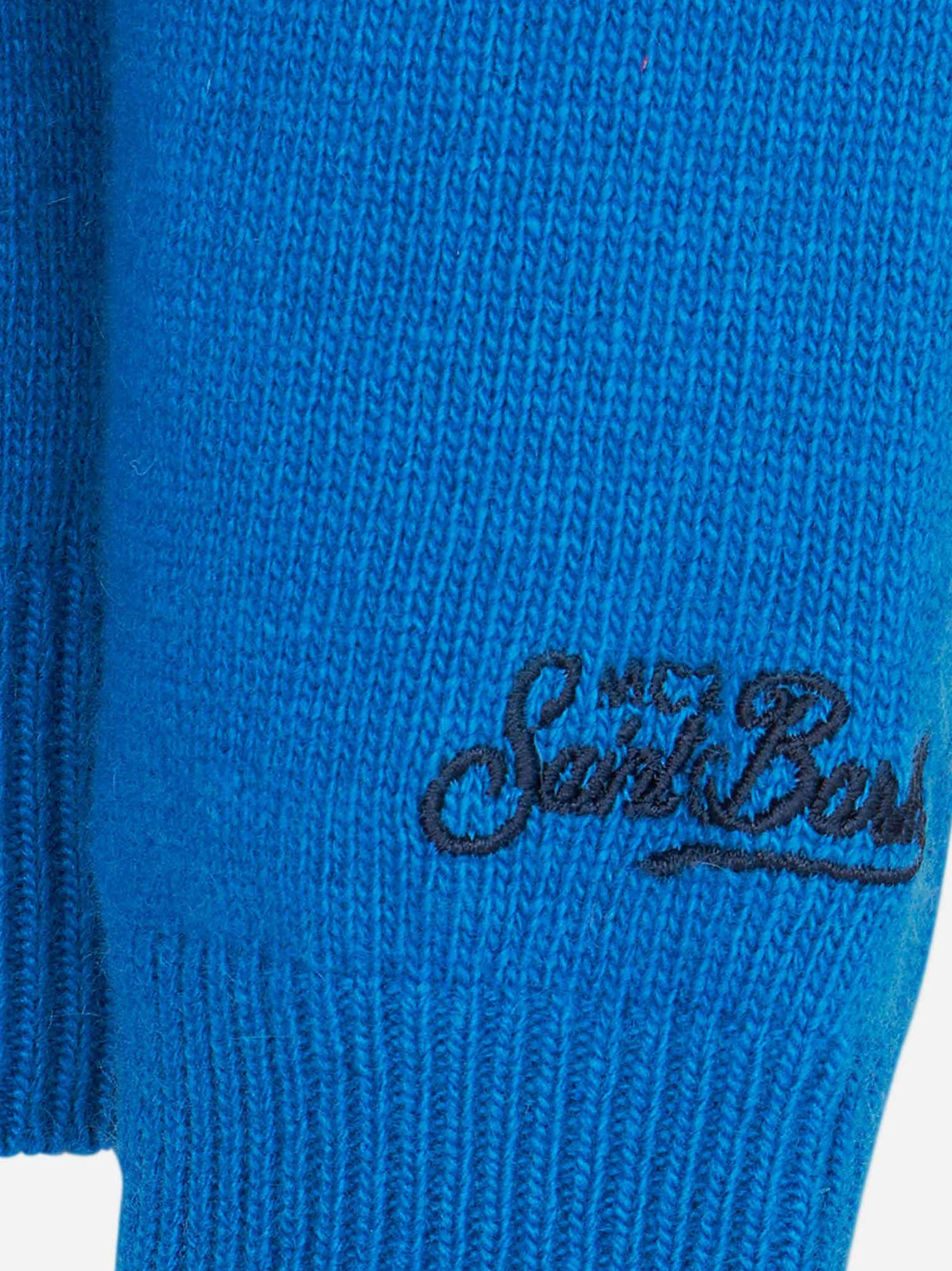 Boy blue sweater with Courma lettering - Image 3