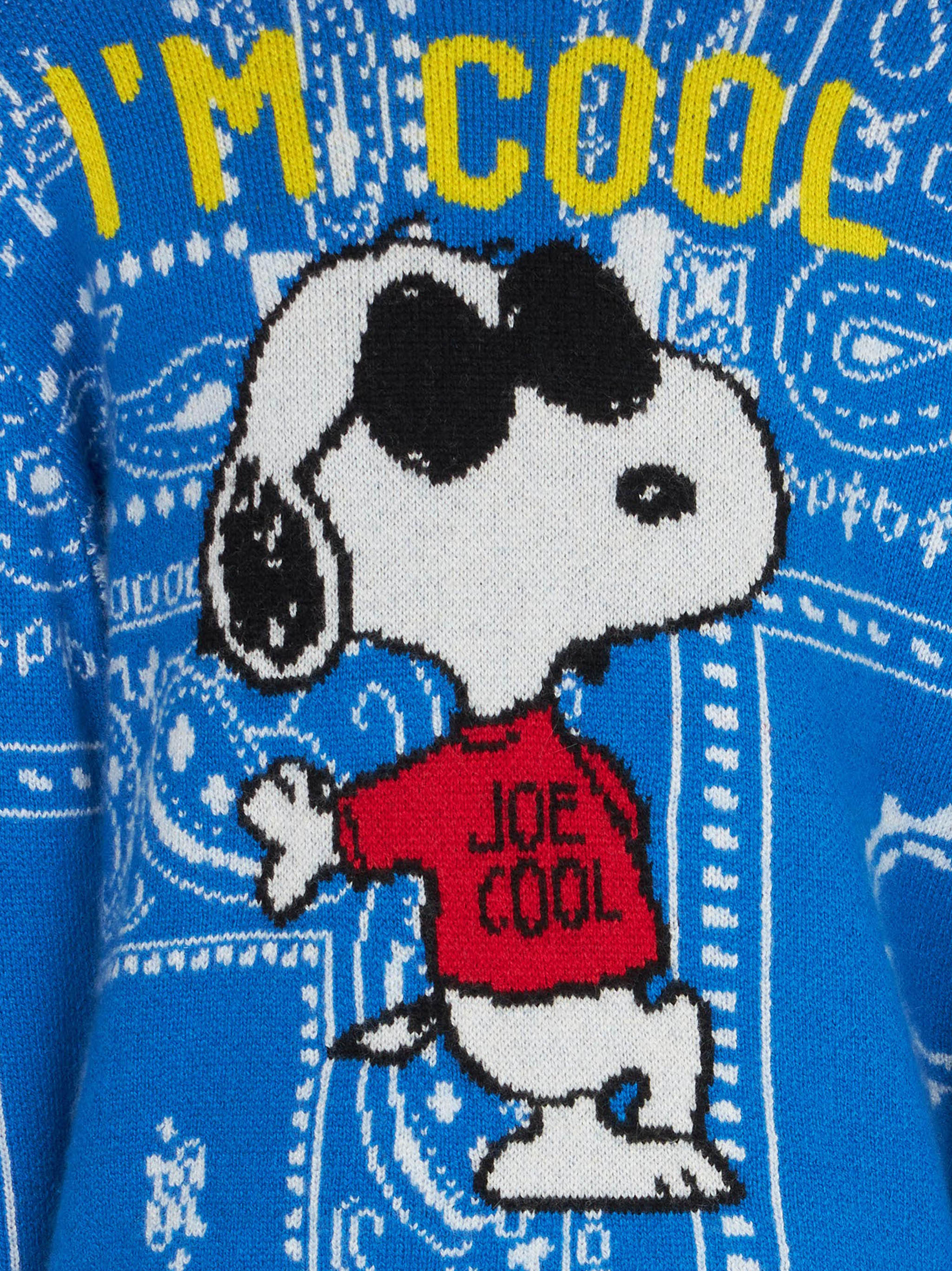 Boy crewneck sweater with Snoopy print  | PEANUTS™ SPECIAL EDITION - Image 3