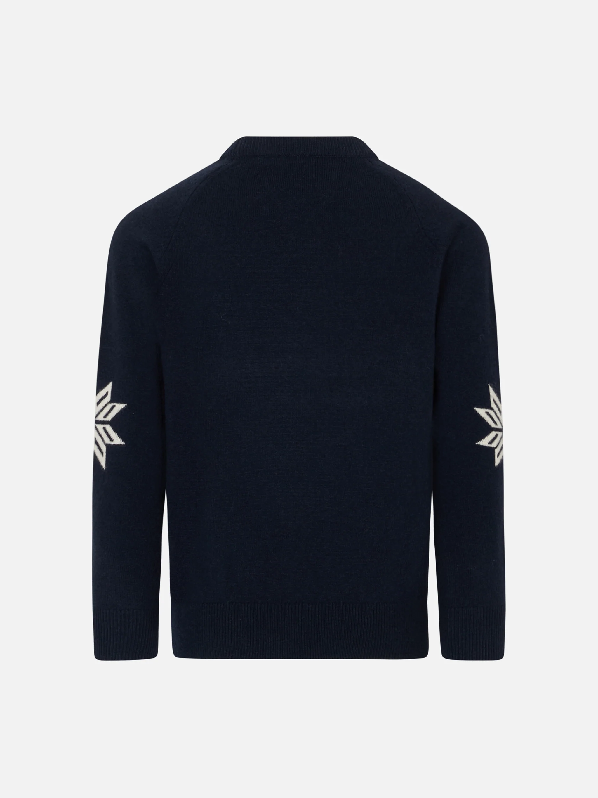 Boy crewneck sweater with St. Barth Ski Club print - Image 3