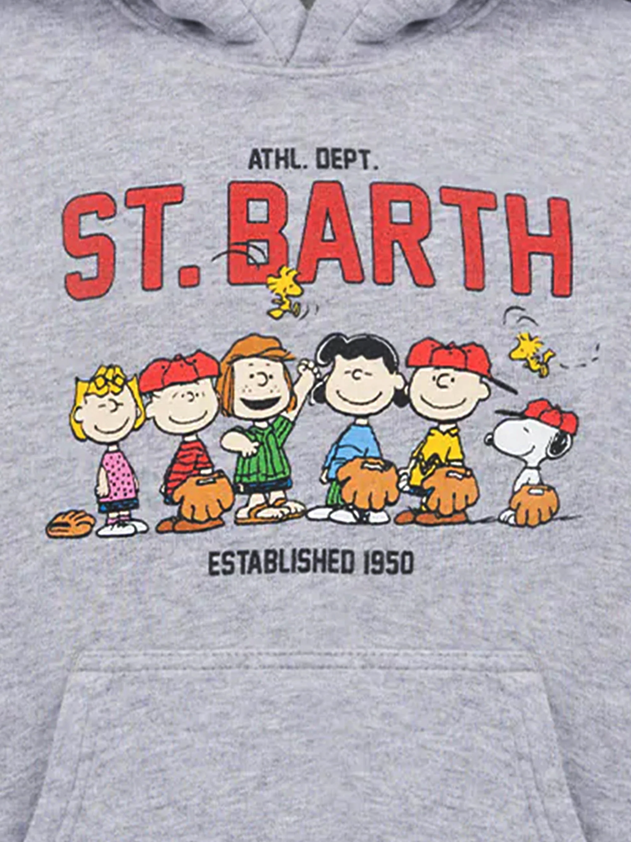 Boy grey sweatshirt Oliver with Peanuts print | SNOOPY PEANUTS SPECIAL EDITION - Image 2