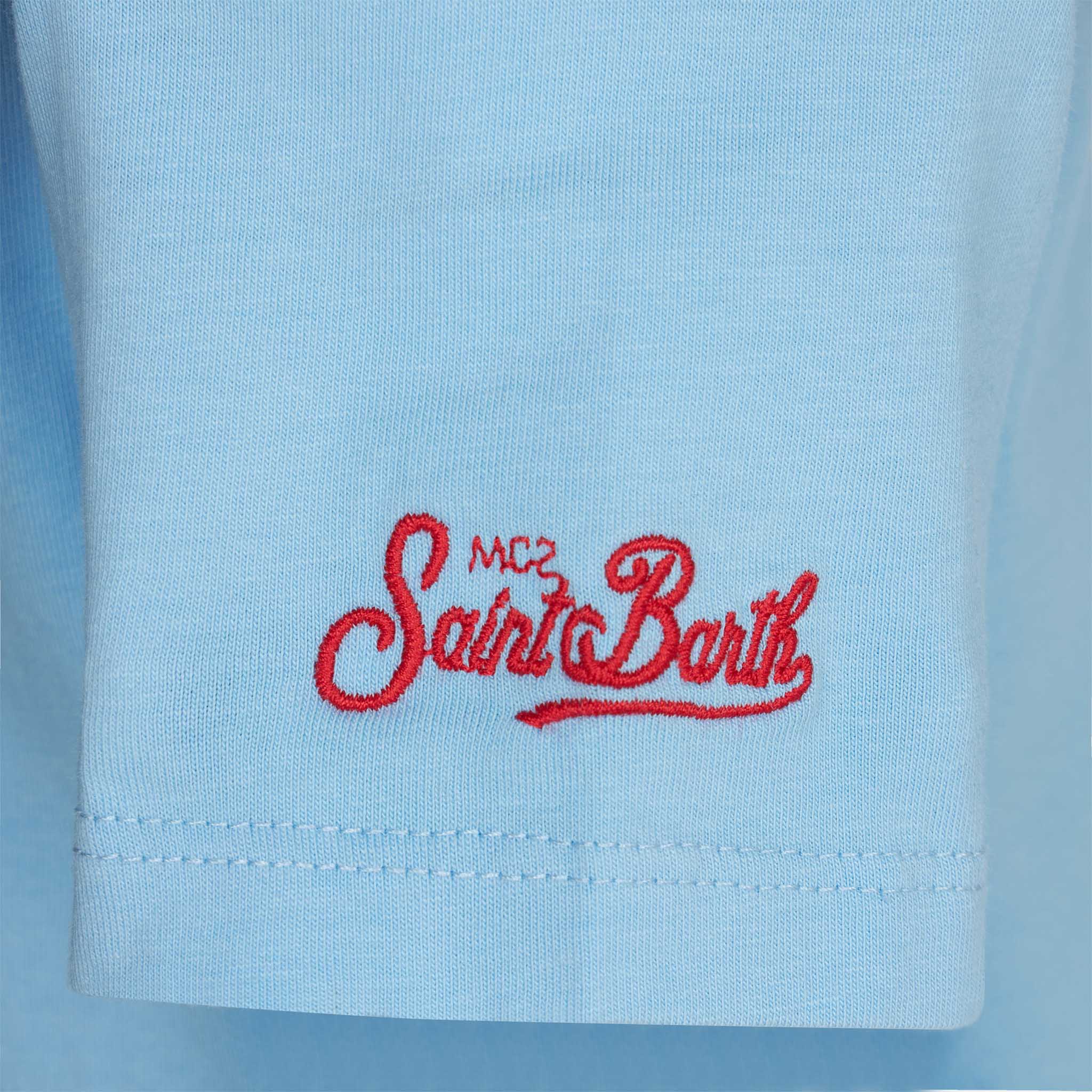 Boy light blue cotton t-shirt with skater Bart | THE SIMPSONS SPECIAL EDITION - Image 3