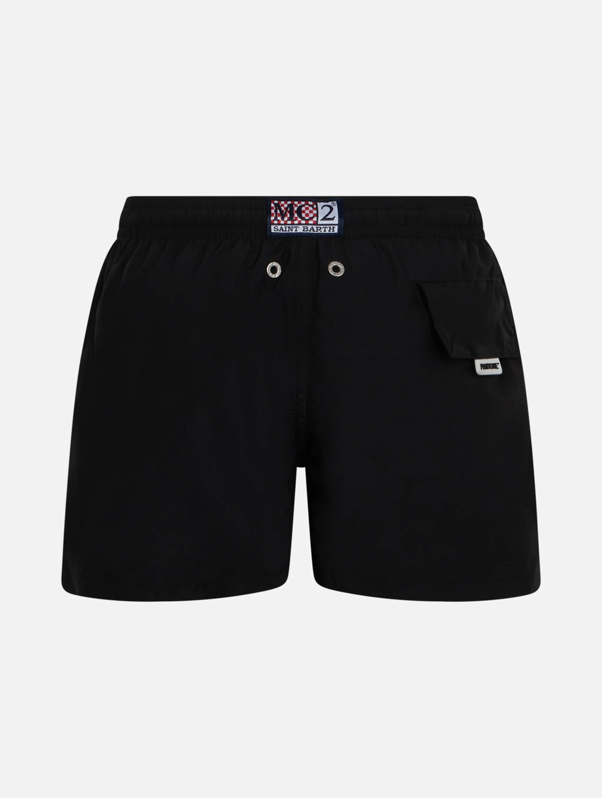 Boy lightweight fabric black swim shorts Jean Lighting Pantone | PANTONE® SPECIAL EDITION - Image 2