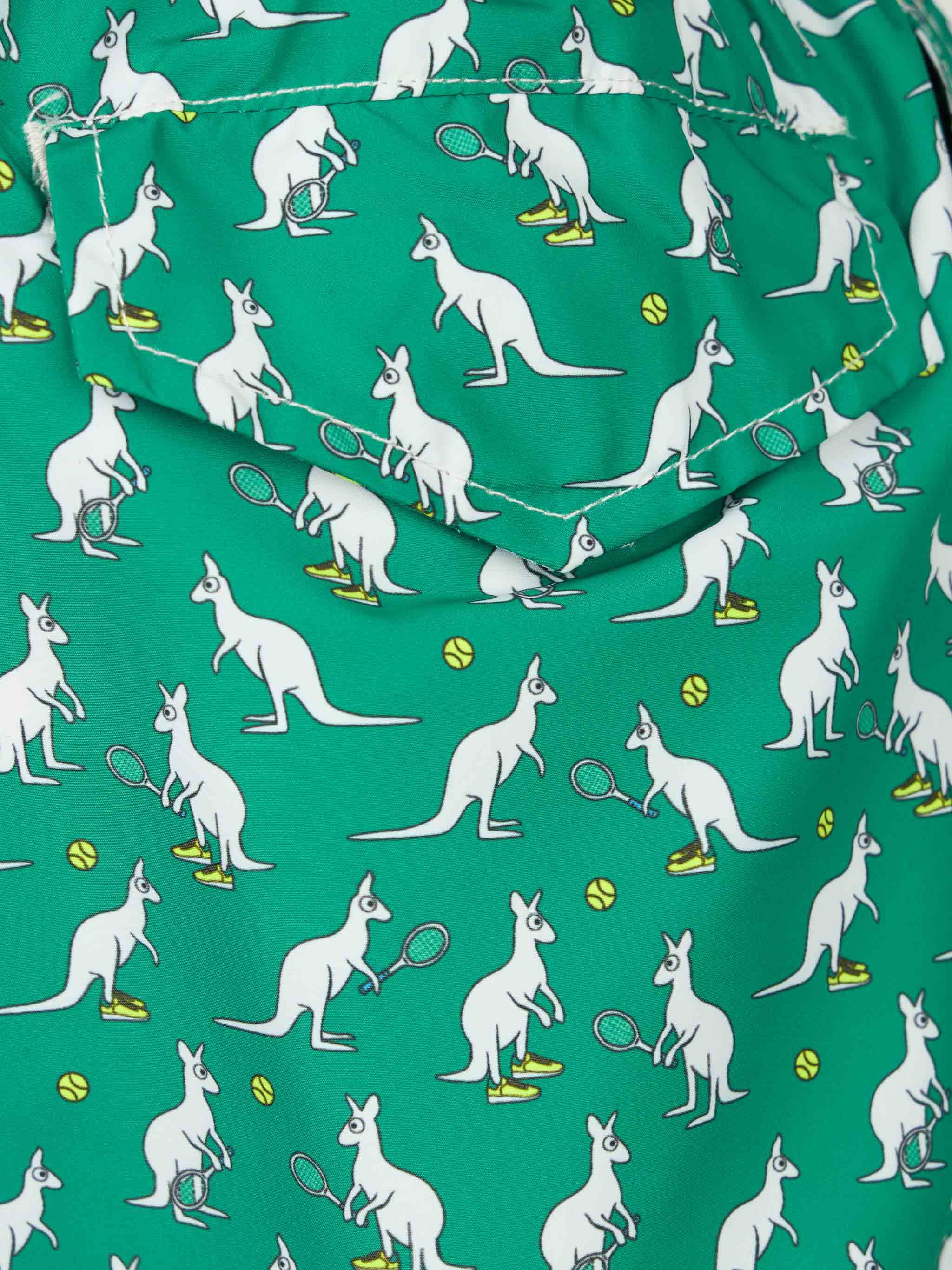 Boy lightweight fabric swim-shorts Jean Lighting with Australian brand logo print | AUSTRALIAN BRAND SPECIAL EDITION - Image 3