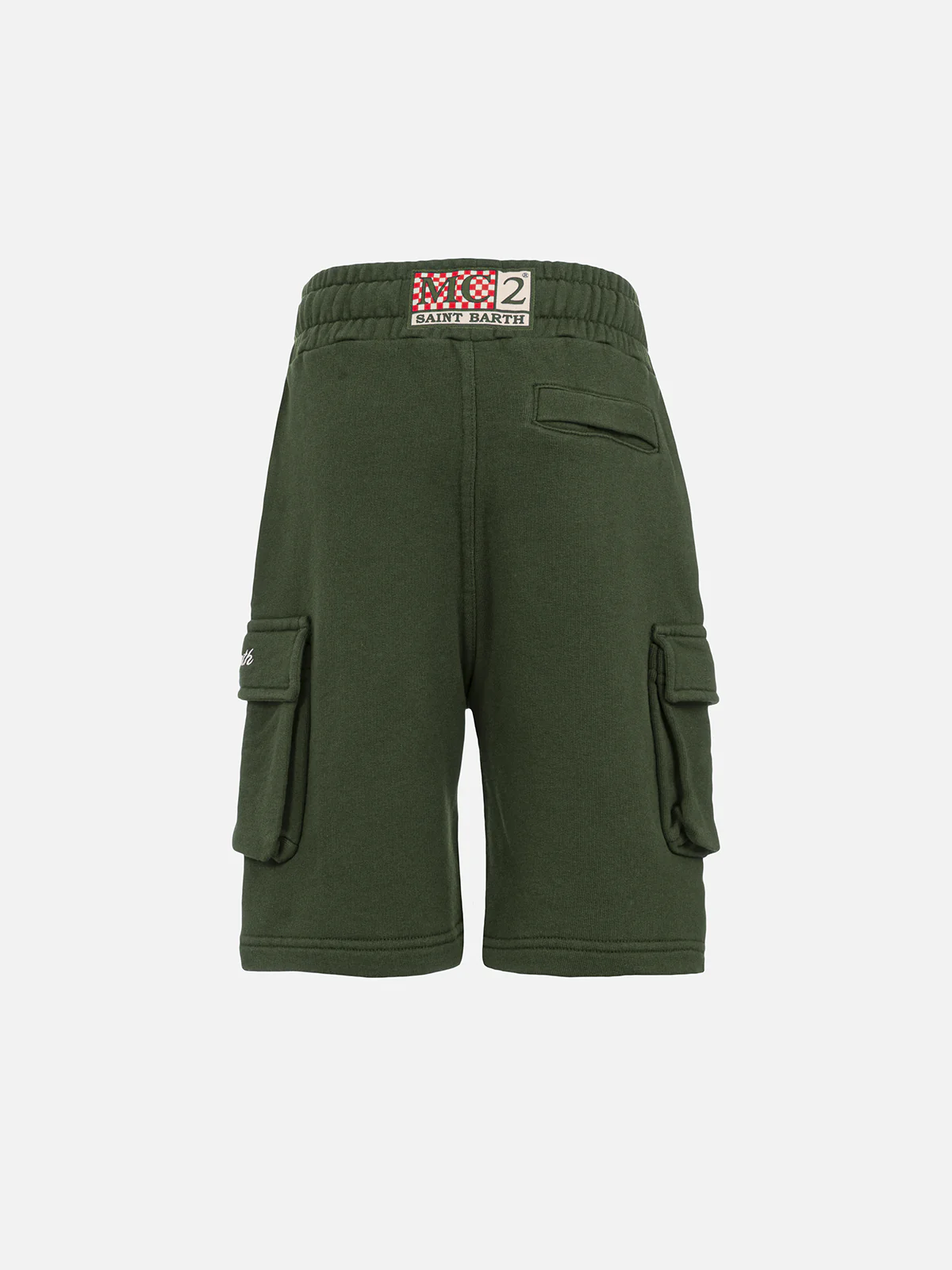 Boy military green cargo short pants Cargy - Image 2