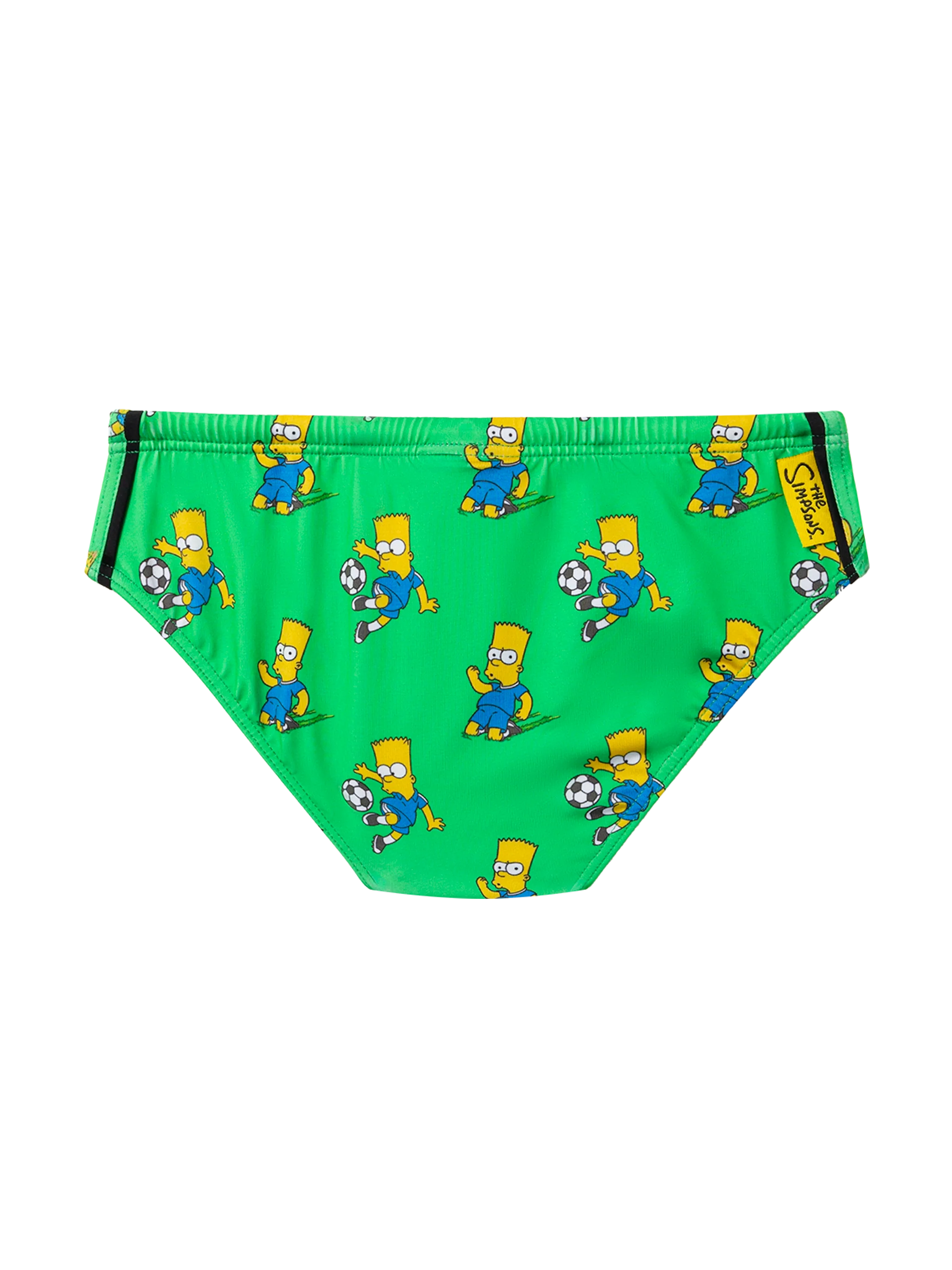 Boy swim briefs Billy with  Bart Simpson footlball player print | THE SIMPSON SPECIAL EDITION - Image 2