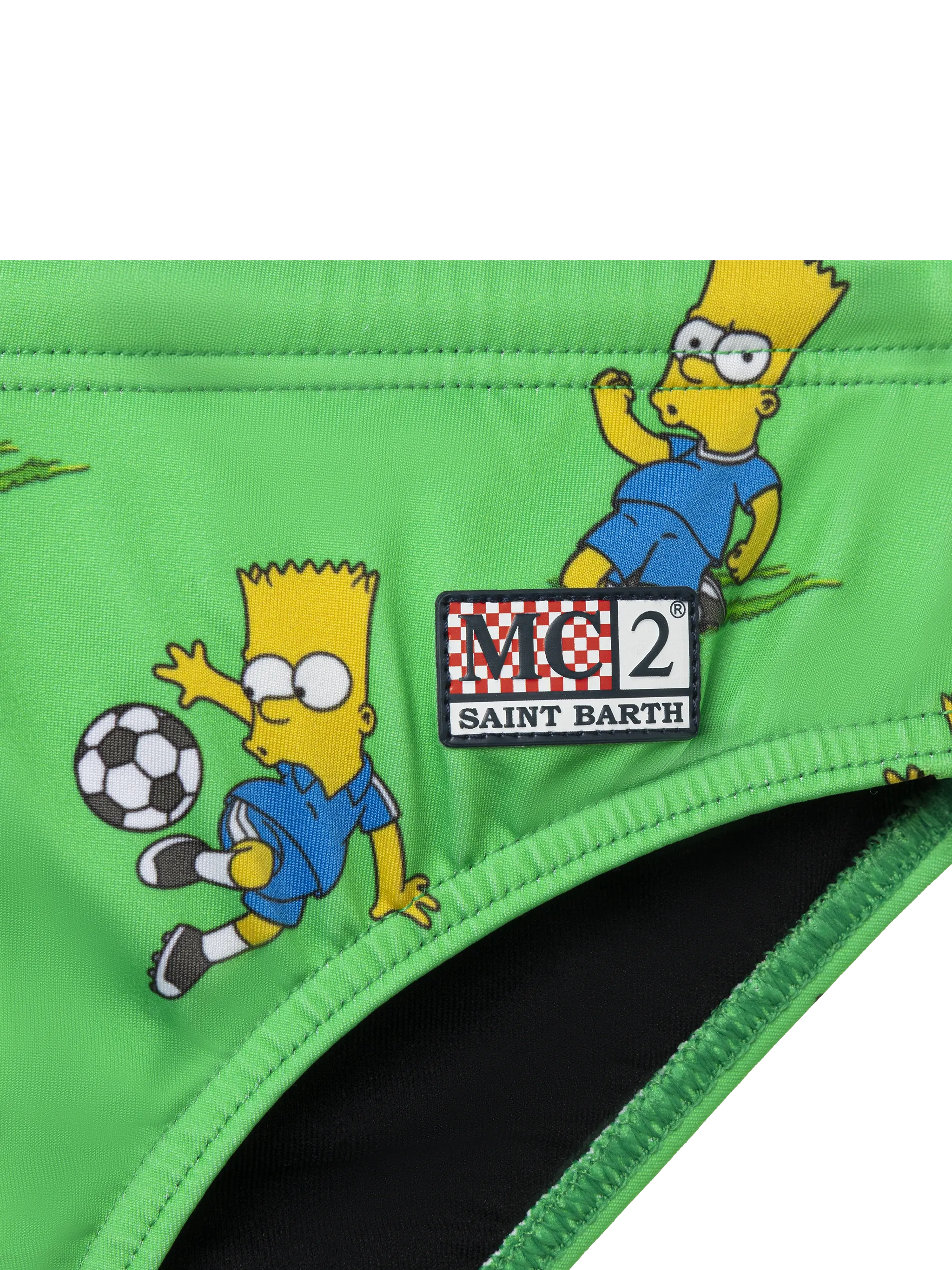 Boy swim briefs Billy with  Bart Simpson footlball player print | THE SIMPSON SPECIAL EDITION - Image 3