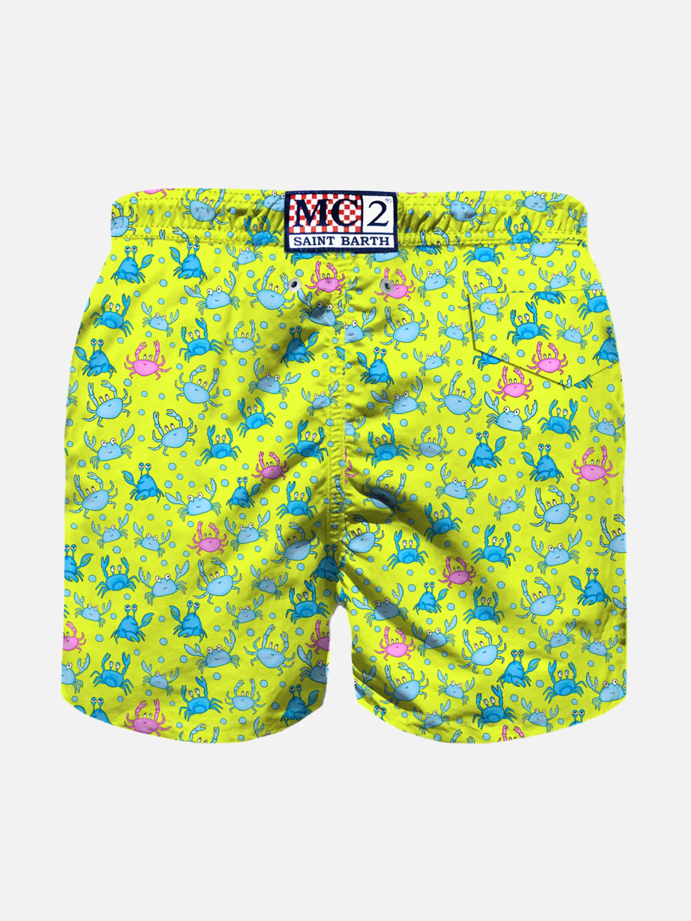 Boy swim shorts with crabs print - Image 2