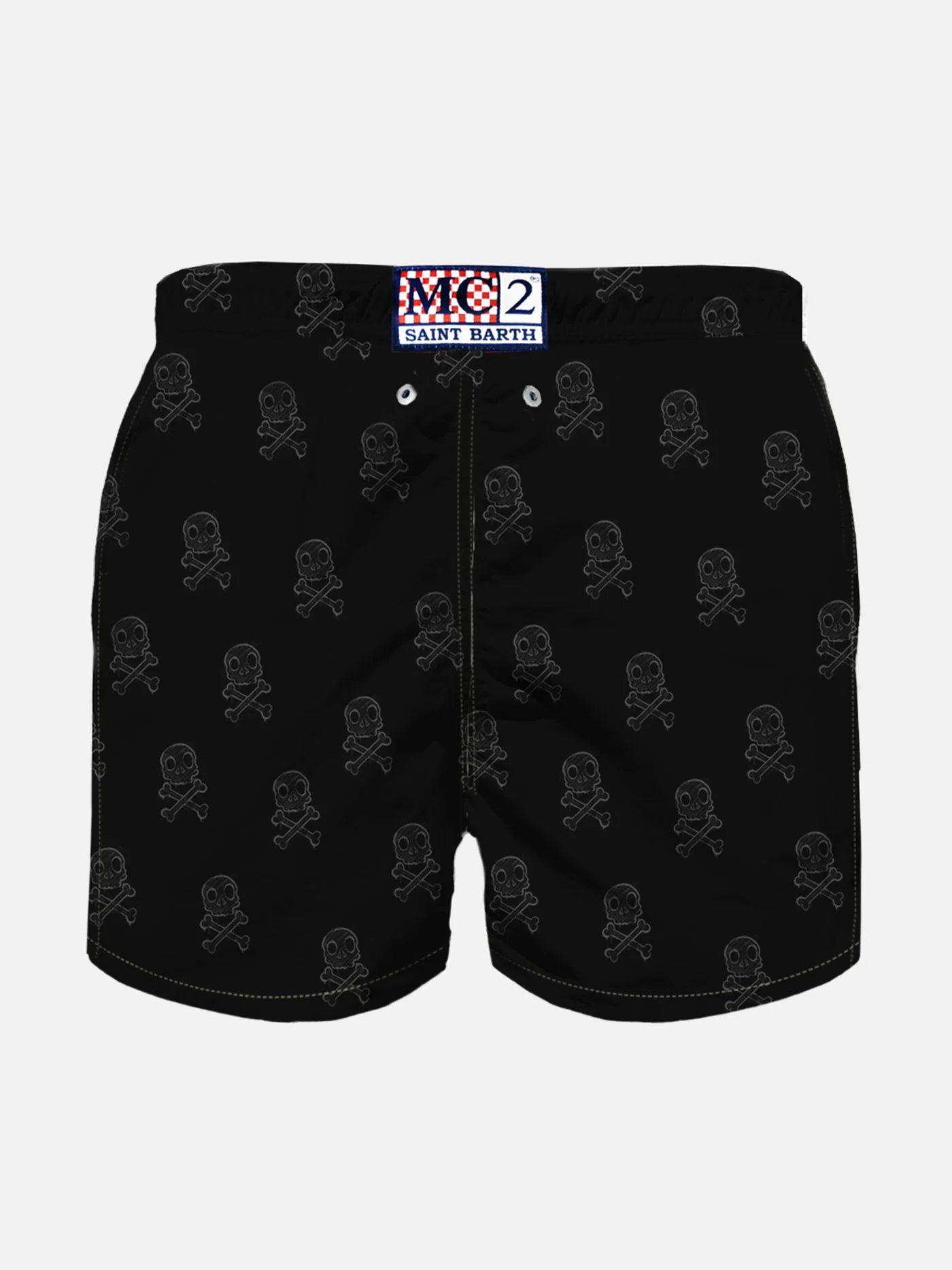 Boy swim shorts with Crypto duck print | CRYPTO PUPPETS® SPECIAL EDITION - Image 2