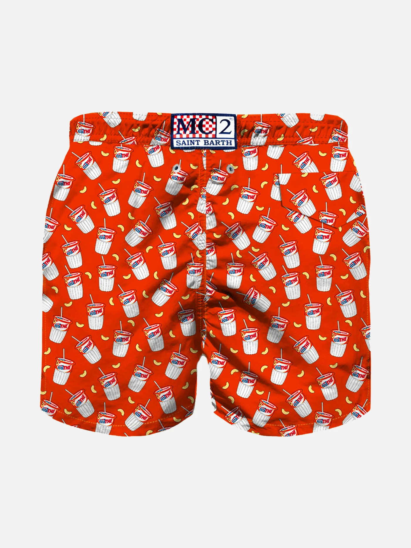 Boy swim shorts with Estathé print  | Estathé® Special Edition - Image 2