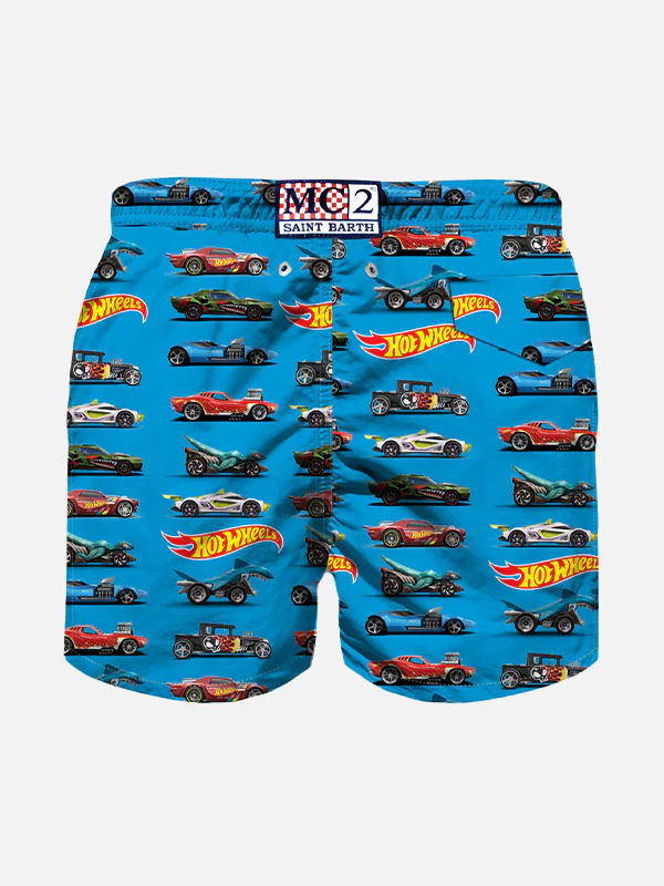 Boy swim shorts with Hot Wheels print | HOT WHEELS™ SPECIAL EDITION - Image 2