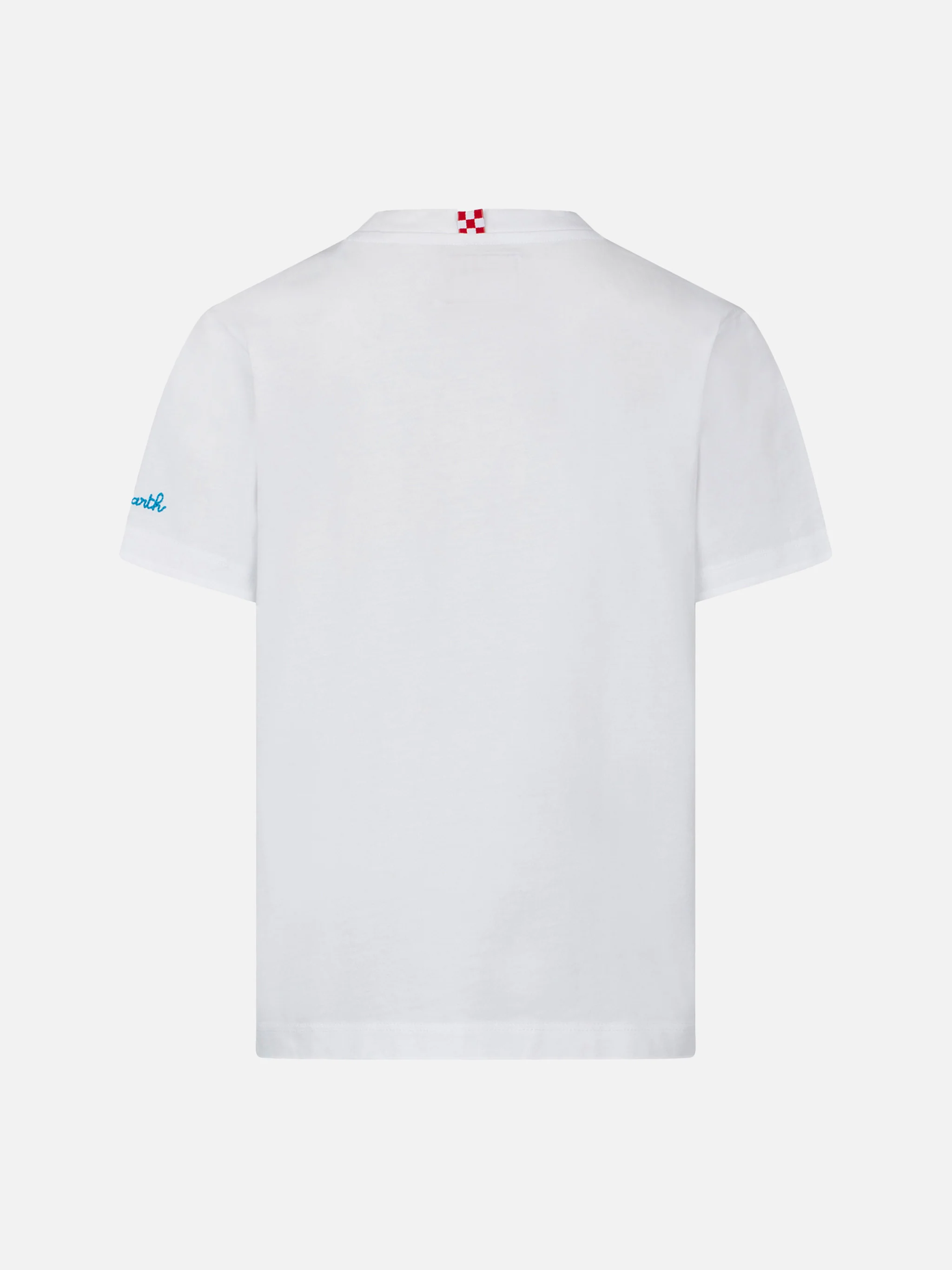 Boy t-shirt with Mykonos embroidery - Image 2