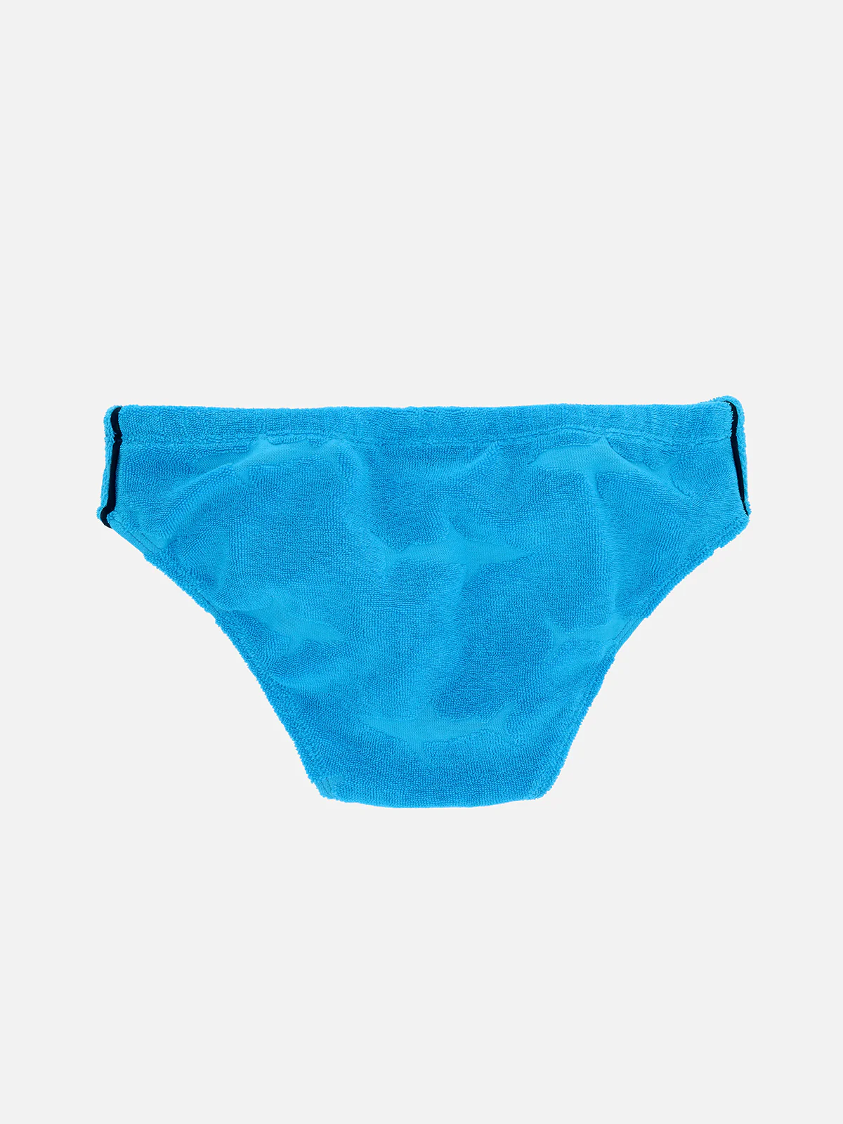 Boy terry swim briefs Billy with sharks embossed print - Image 2