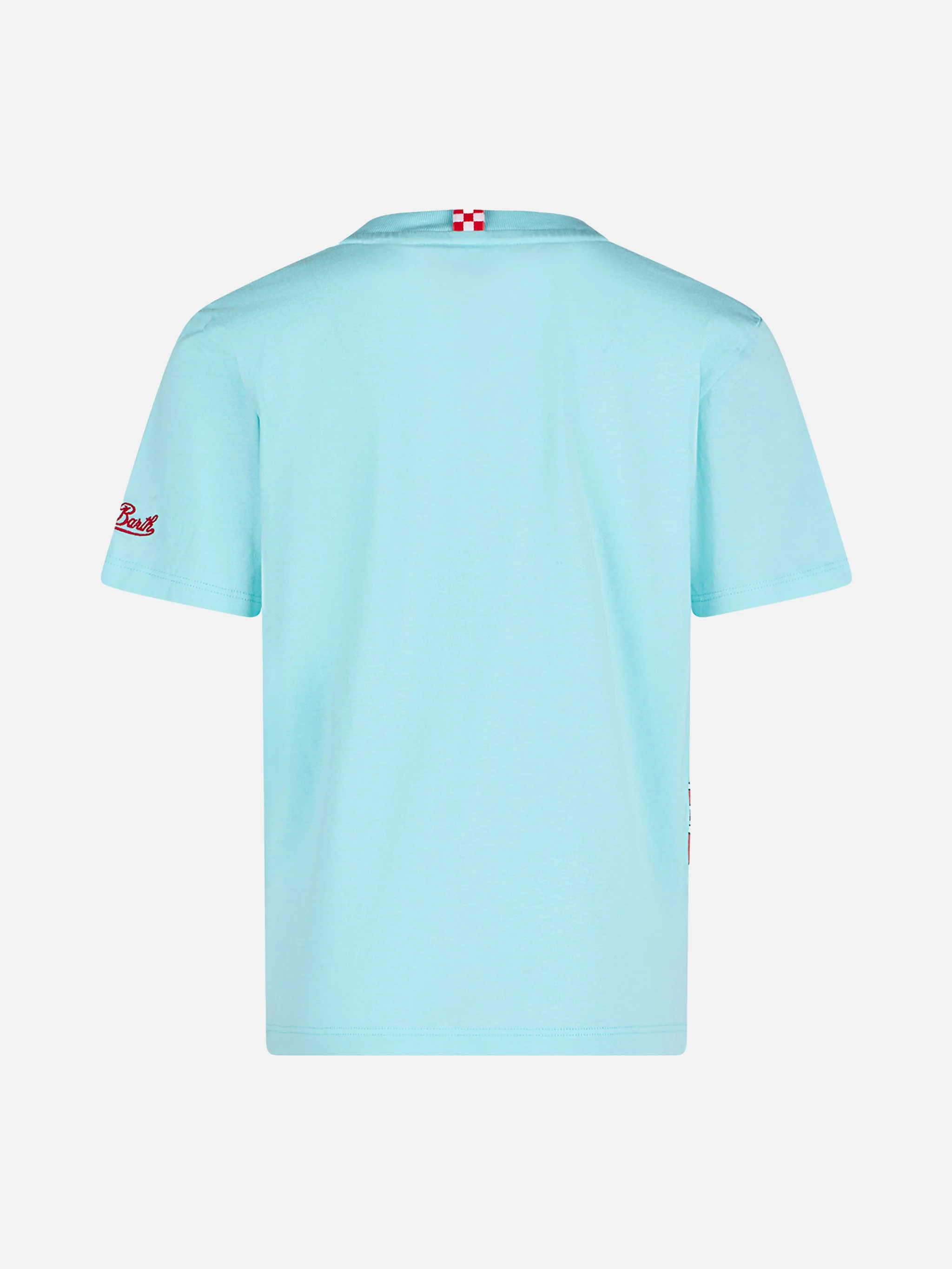 Boy water green cotton t-shirt with Hot Wheels print | HOT WHEELS SPECIAL EDITION - Image 3