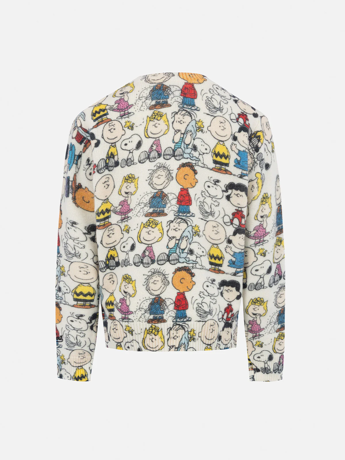 Boy white crewneck sweater Douglas with Peanuts team print | SNOOPY PEANUTS SPECIAL EDITION - Image 3